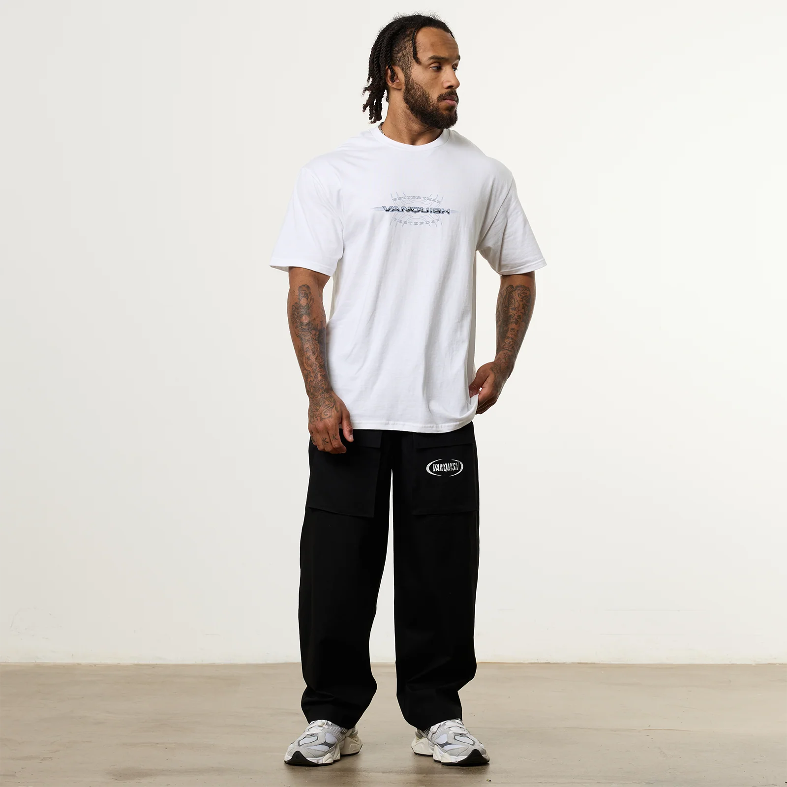 REVOLVE HYPER CHROME WHITE OVERSIZED TEE - Image 4