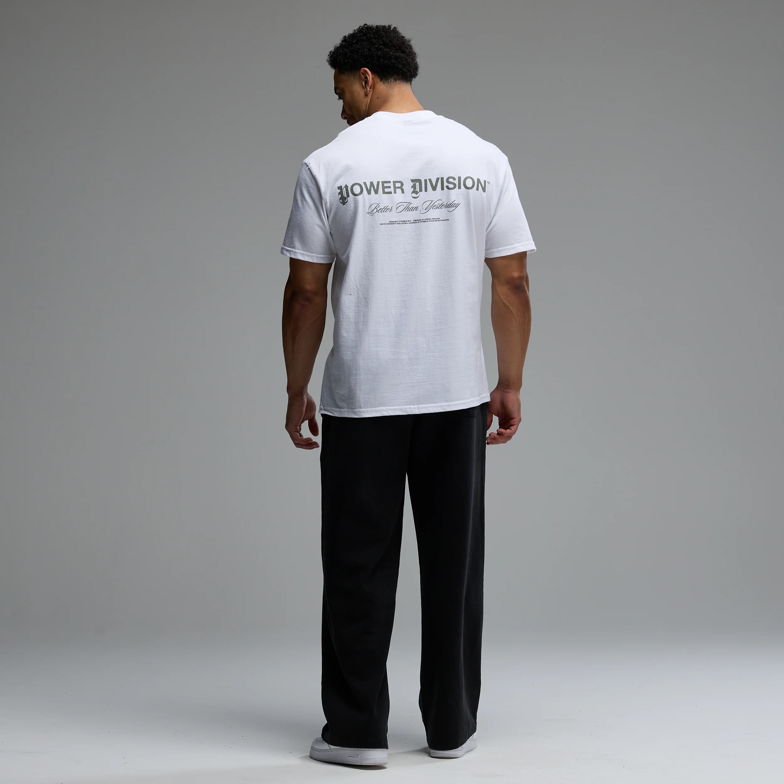 REVOLVE POWER DIVISION WHITE OVERSIZED BOXY T SHIRT - Image 6