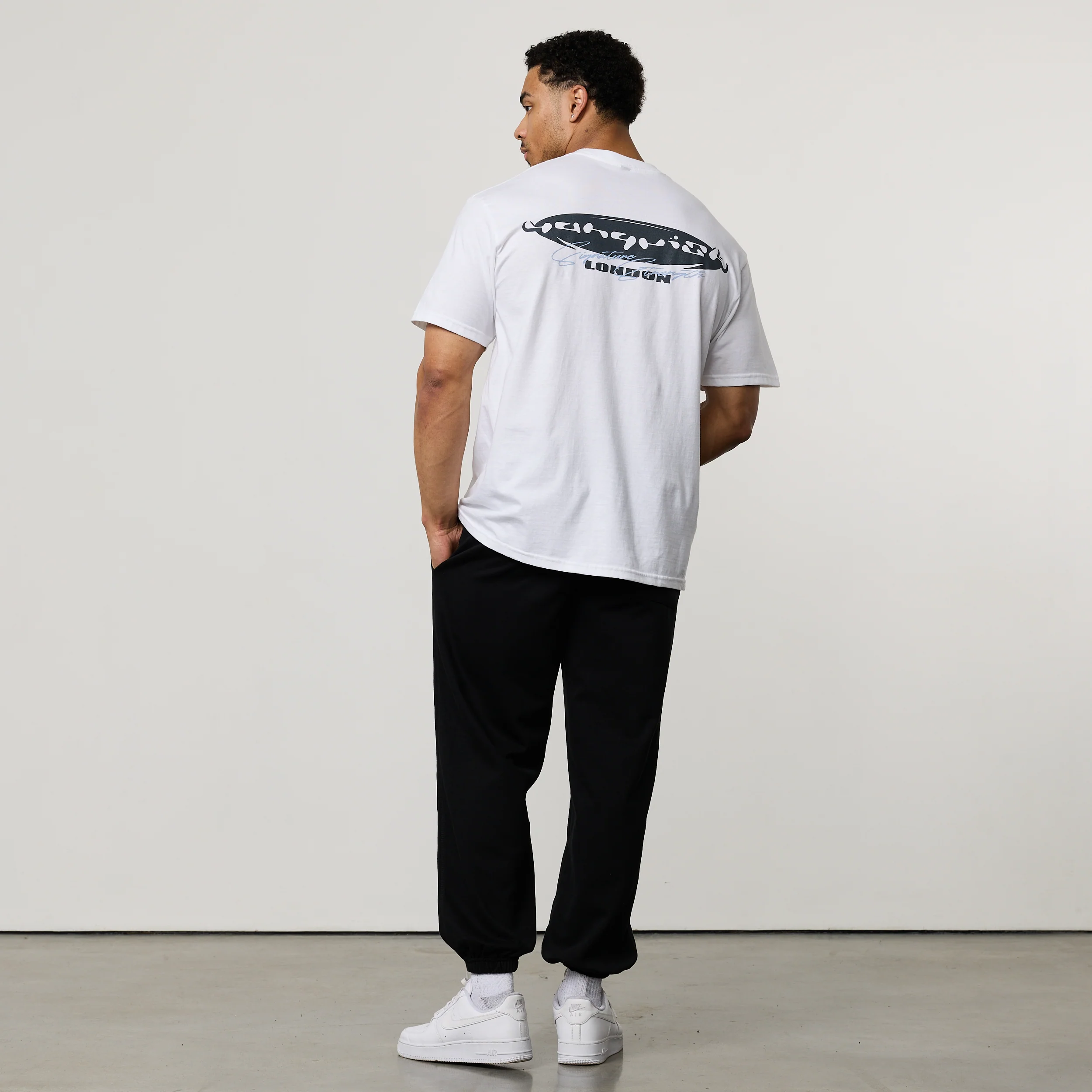 REVOLVE VORTEX WHITE BOXY OVERSIZED T SHIRT - Image 6