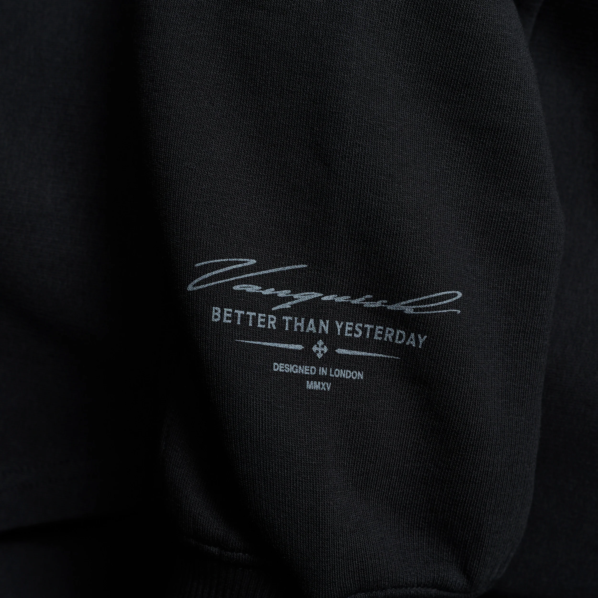 SHINTO GODS RONIN BLACK OVERSIZED HOODIE - Image 3