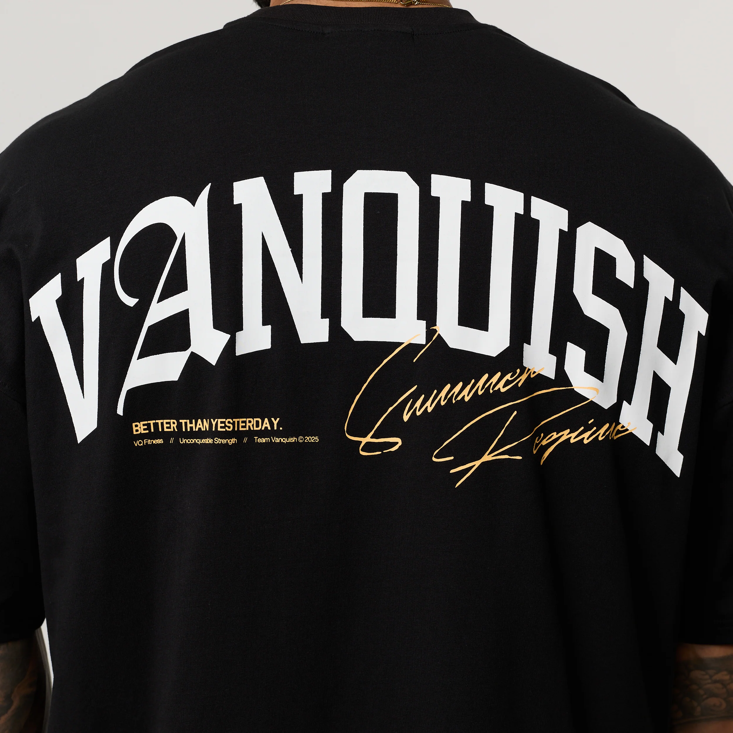 REGIME BLACK OVERSIZED BOXY T SHIRT - Image 4