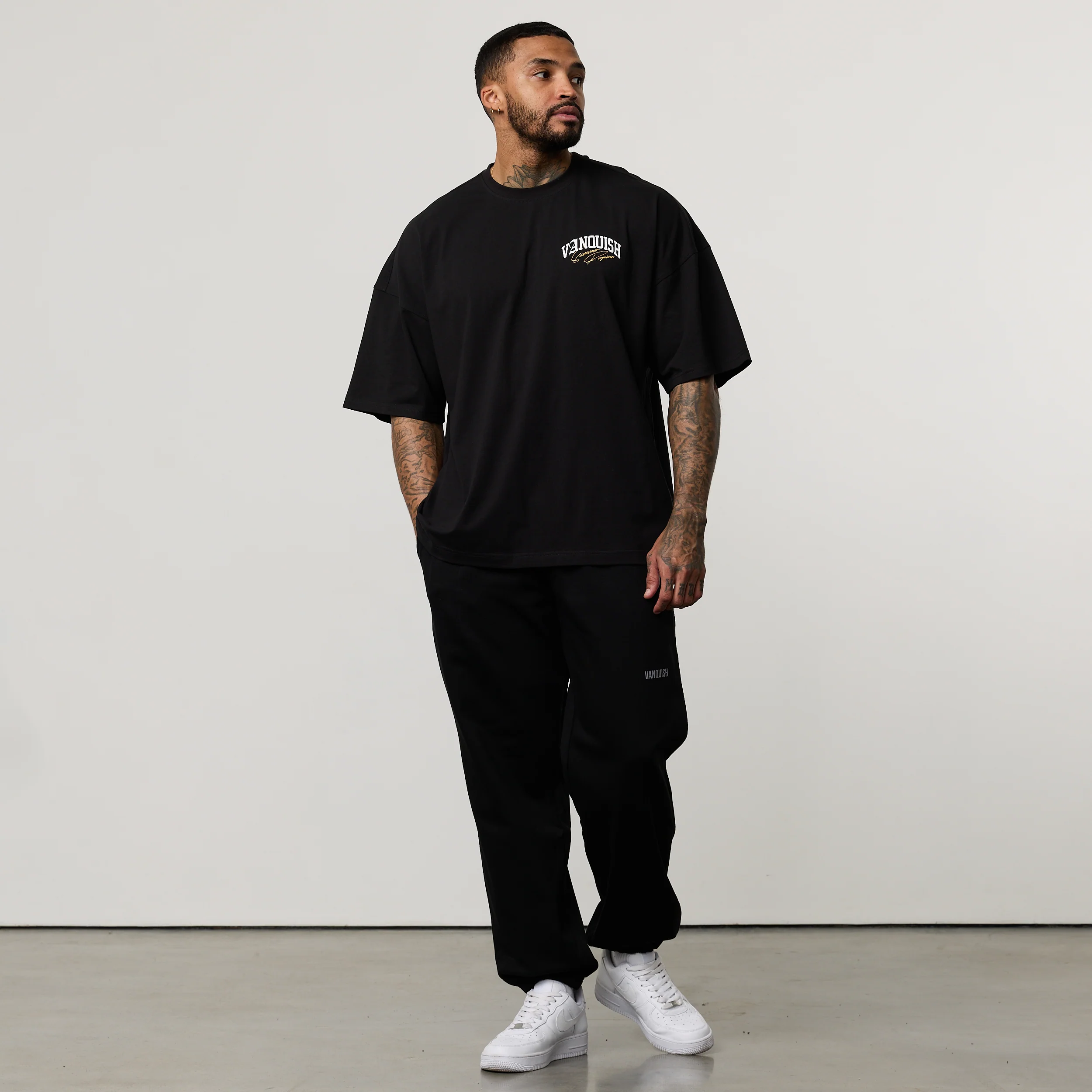 REGIME BLACK OVERSIZED BOXY T SHIRT - Image 5
