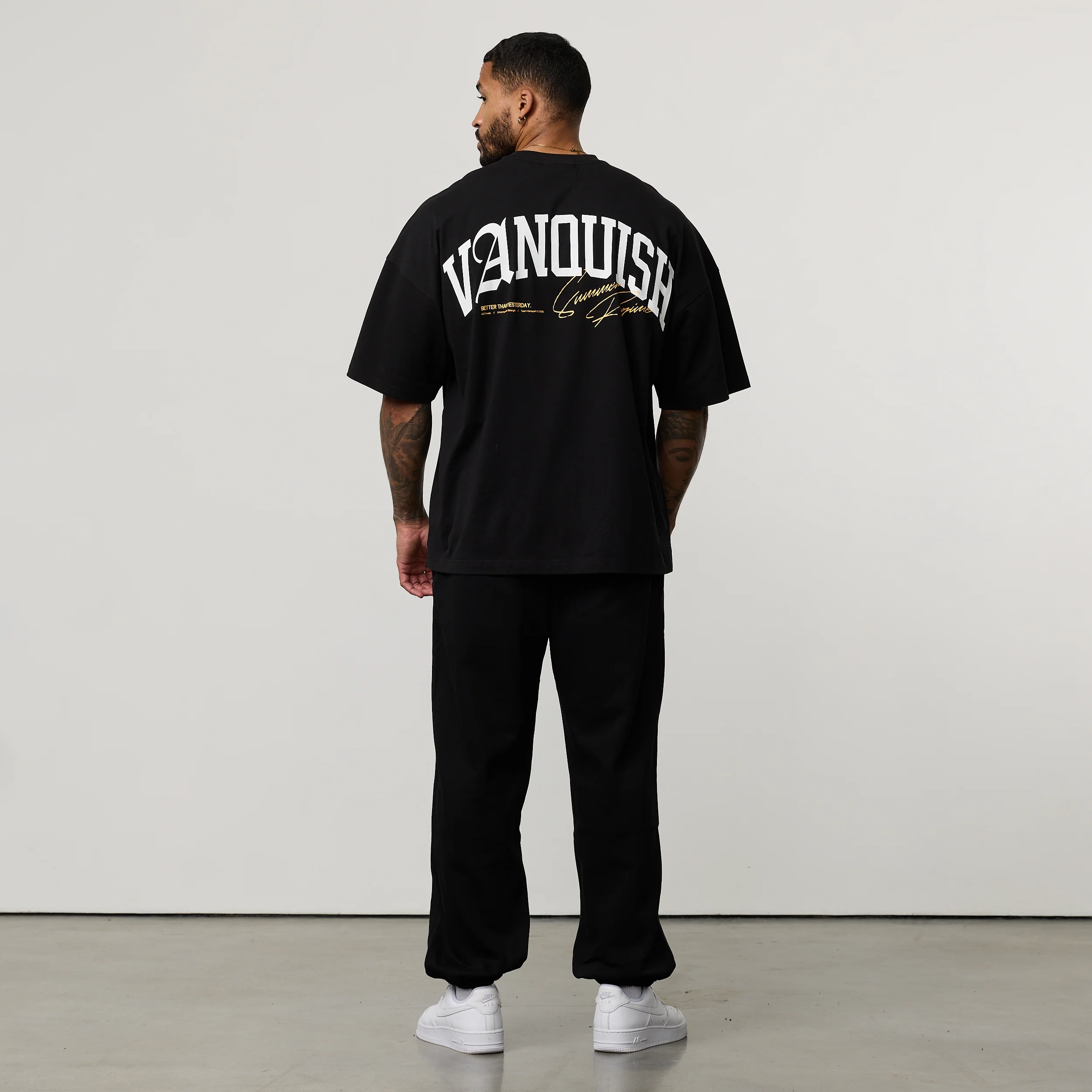 REGIME BLACK OVERSIZED BOXY T SHIRT - Image 6