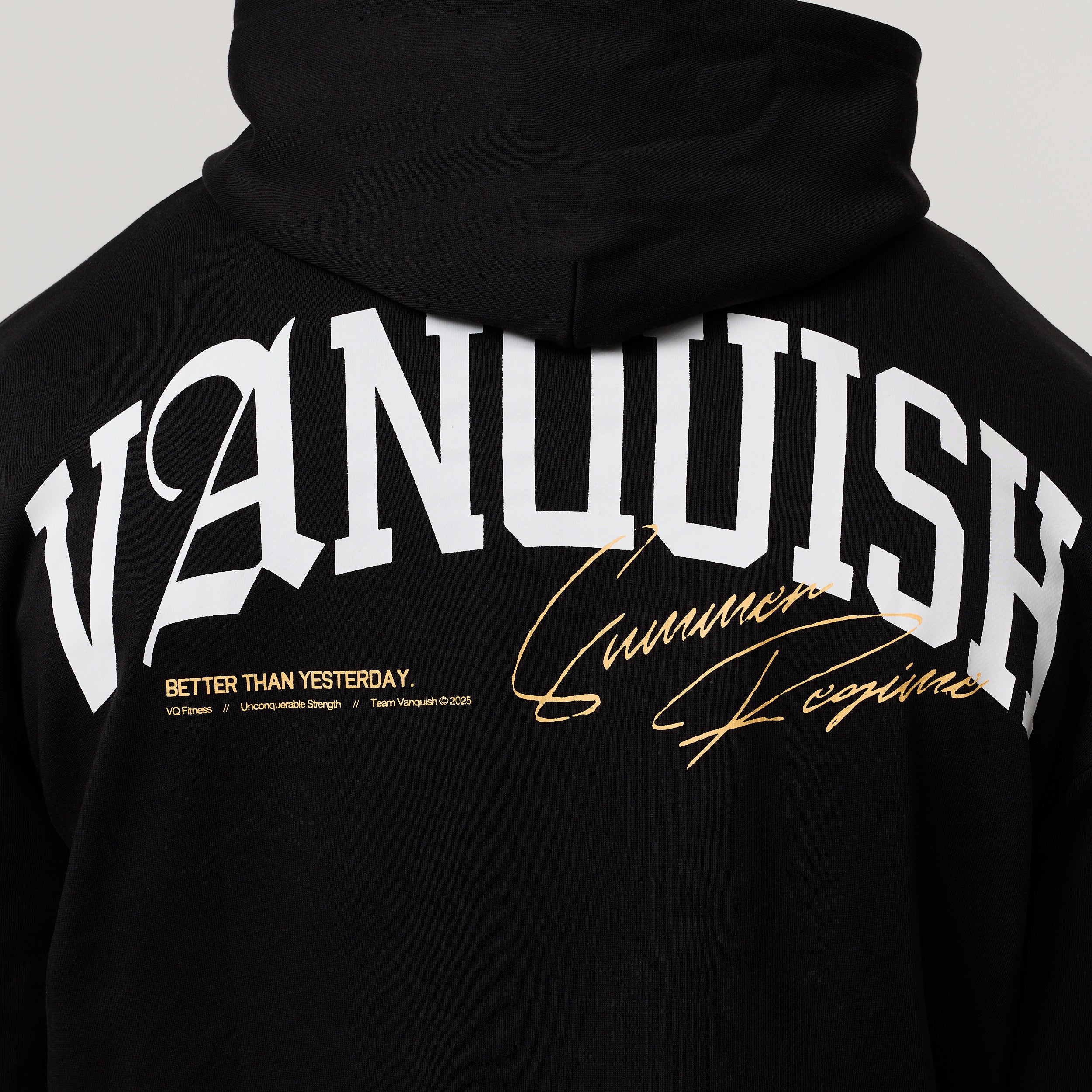 REGIME BLACK OVERSIZED HOODIE - Image 4
