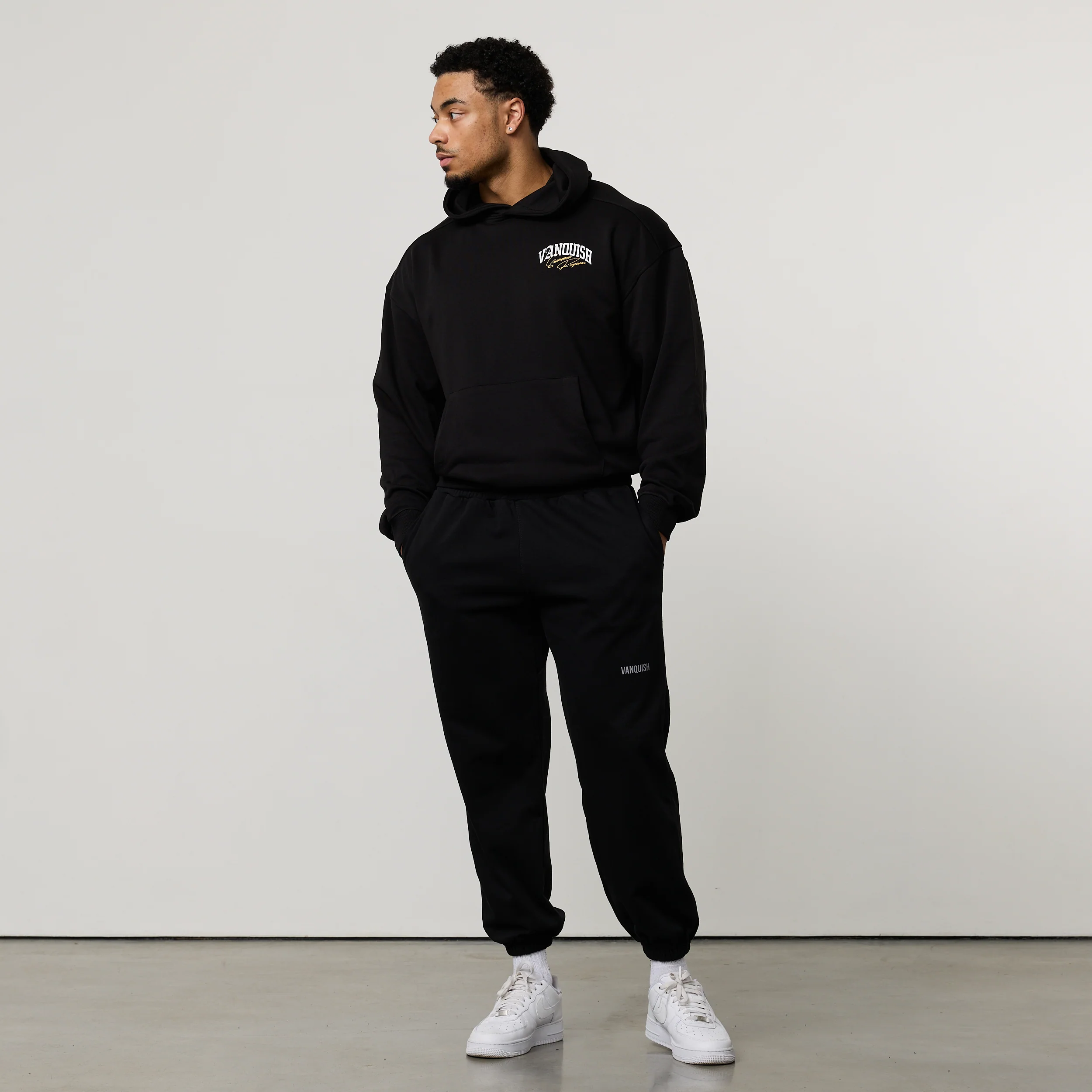 REGIME BLACK OVERSIZED HOODIE - Image 5