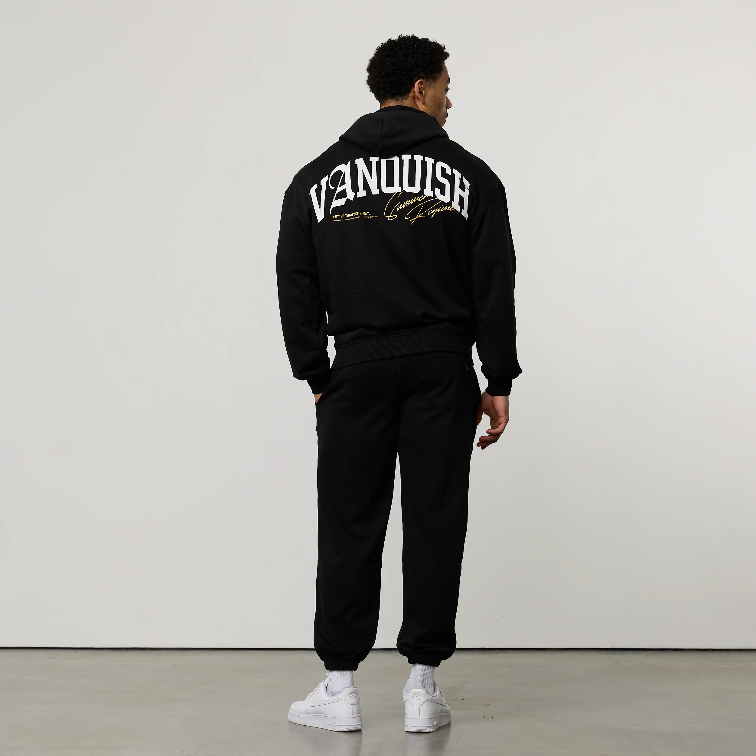 REGIME BLACK OVERSIZED HOODIE - Image 6