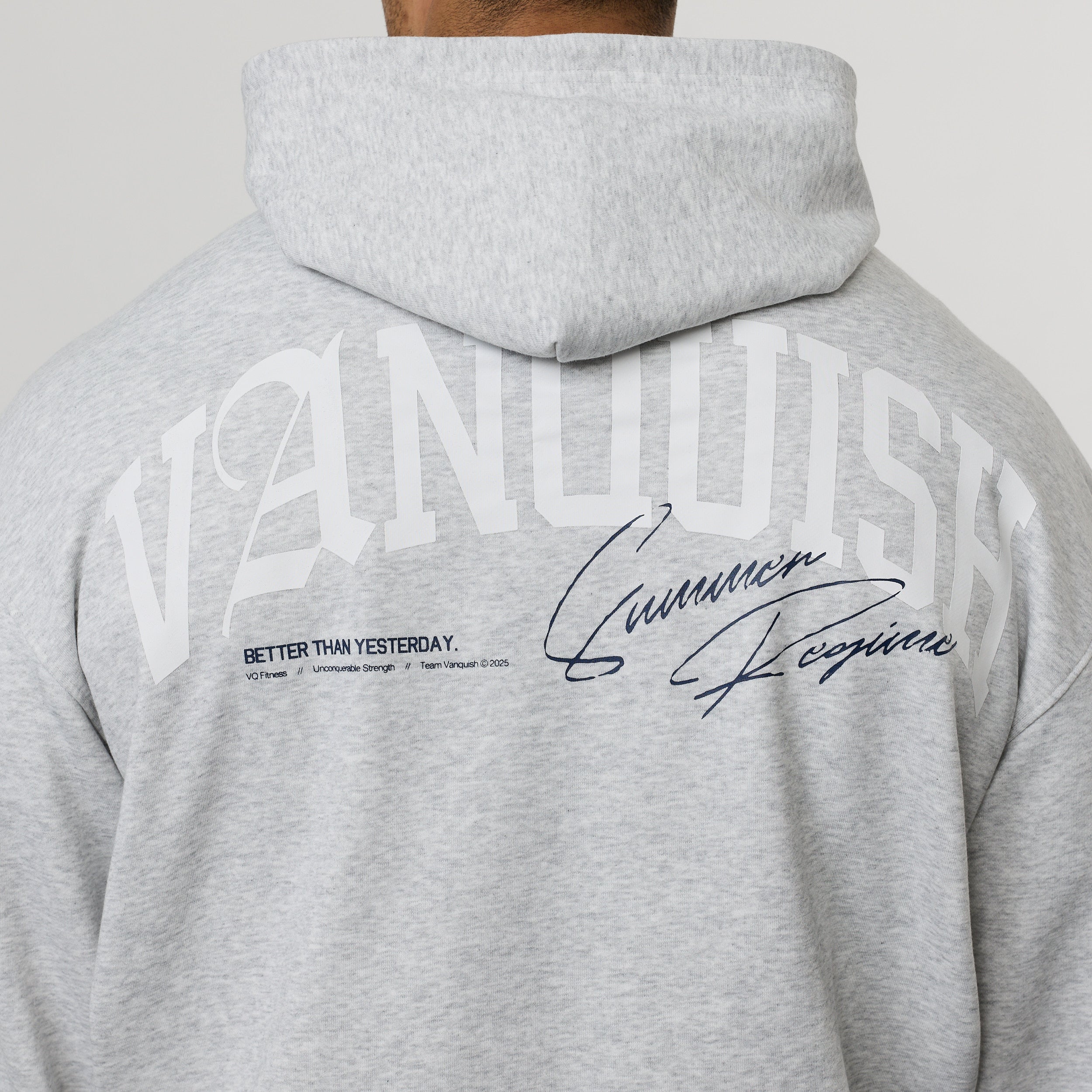 REGIME OAT MARL OVERSIZED HOODIE - Image 4