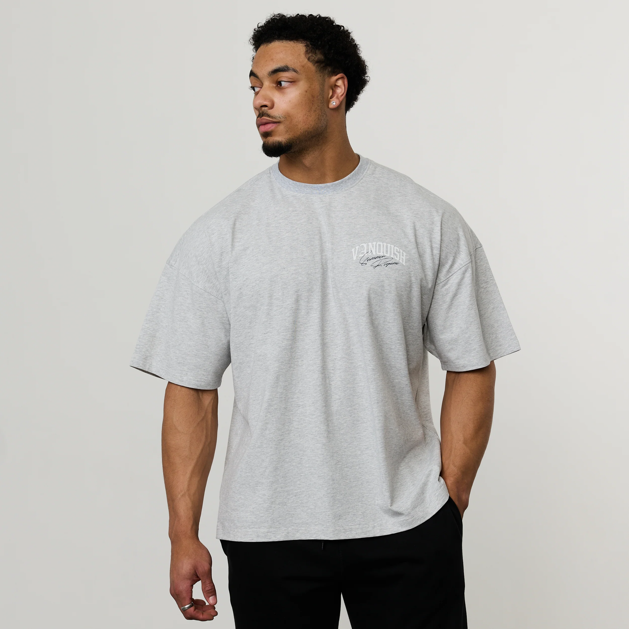 REGIME OATMARL OVERSIZED BOXY T SHIRT - Image 2