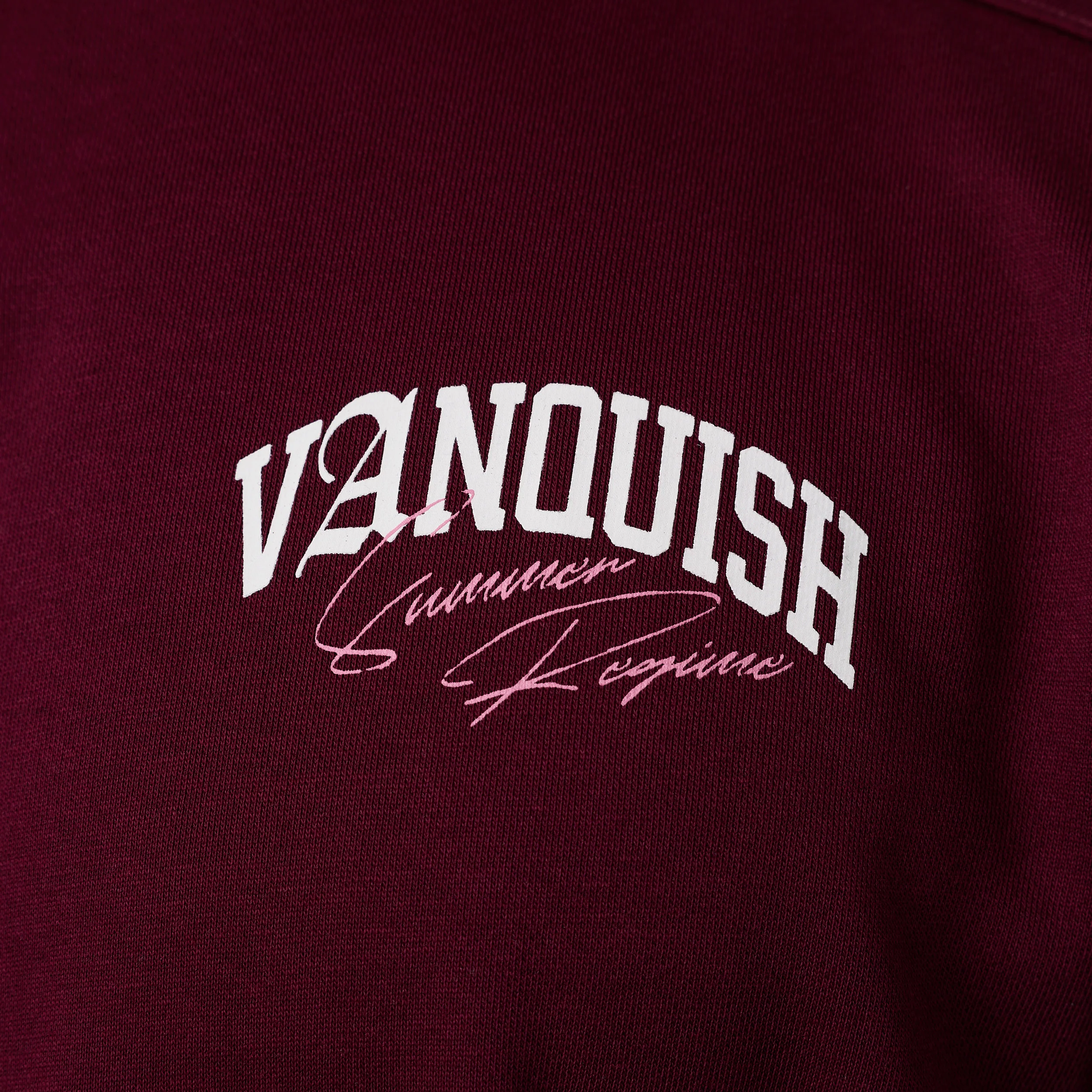REGIME OXBLOOD OVERSIZED HOODIE - Image 3