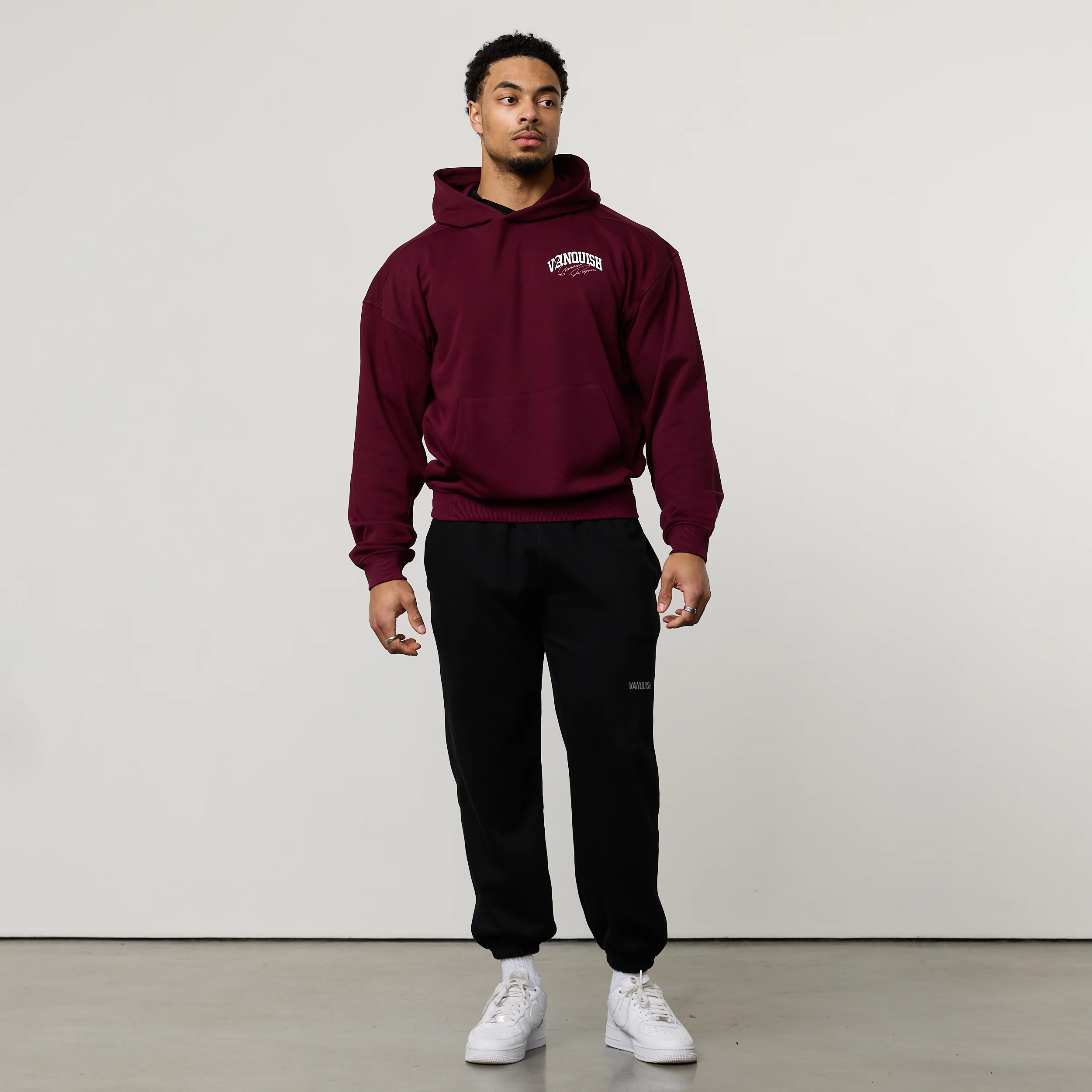 REGIME OXBLOOD OVERSIZED HOODIE - Image 5