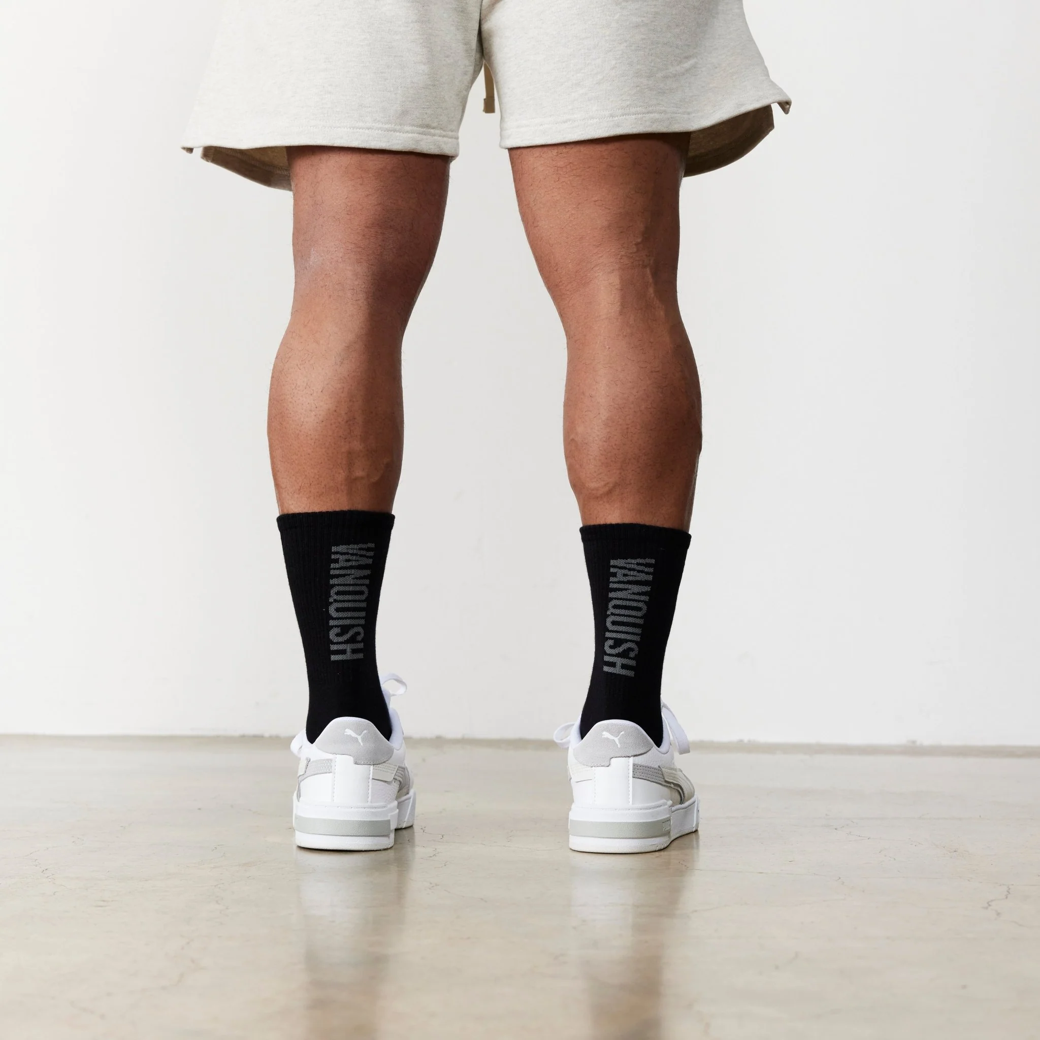 Vanquish Black Back Knit Organic Socks - Image 3