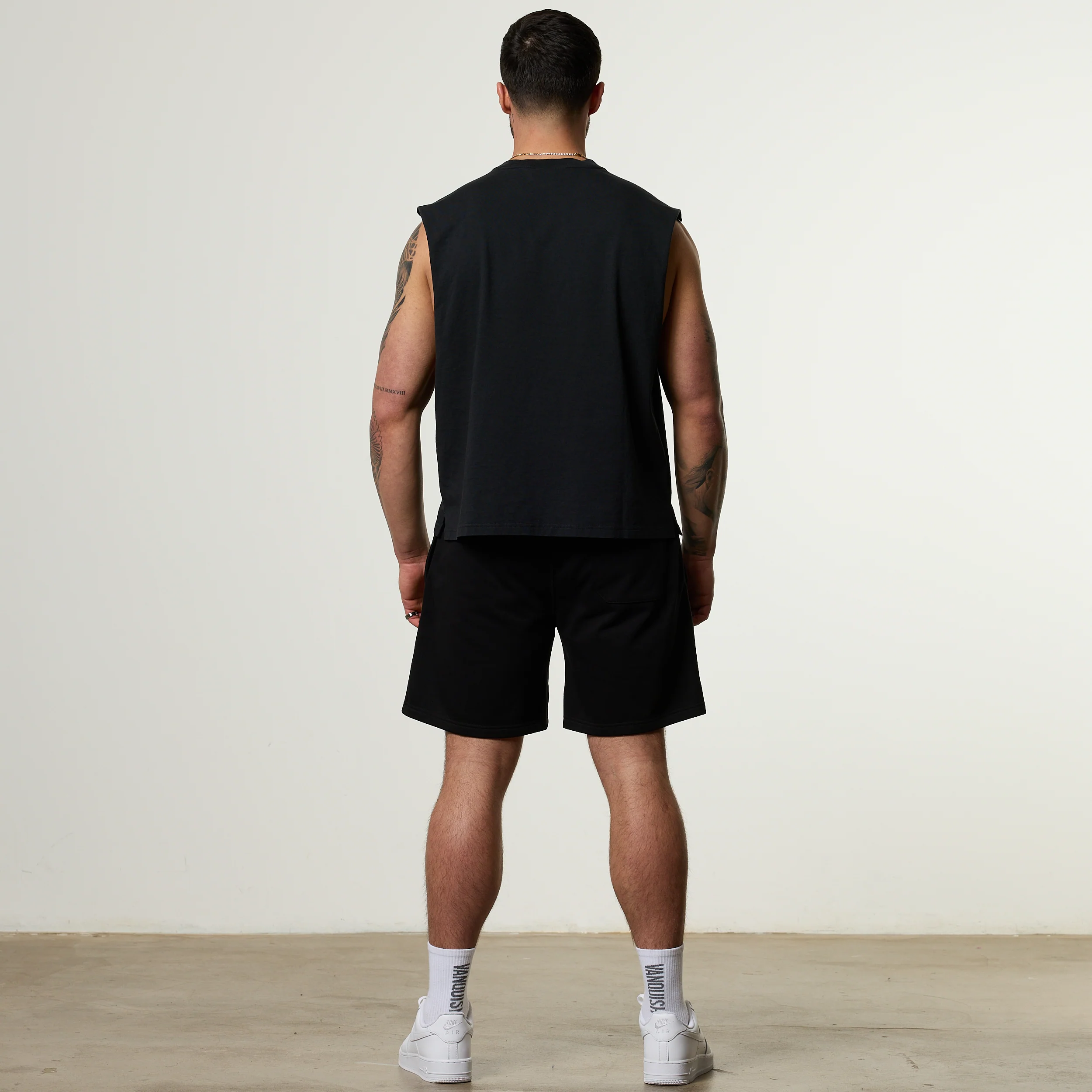 Vanquish Obsidian Black Eagle Sleeveless T Shirt - Image 2