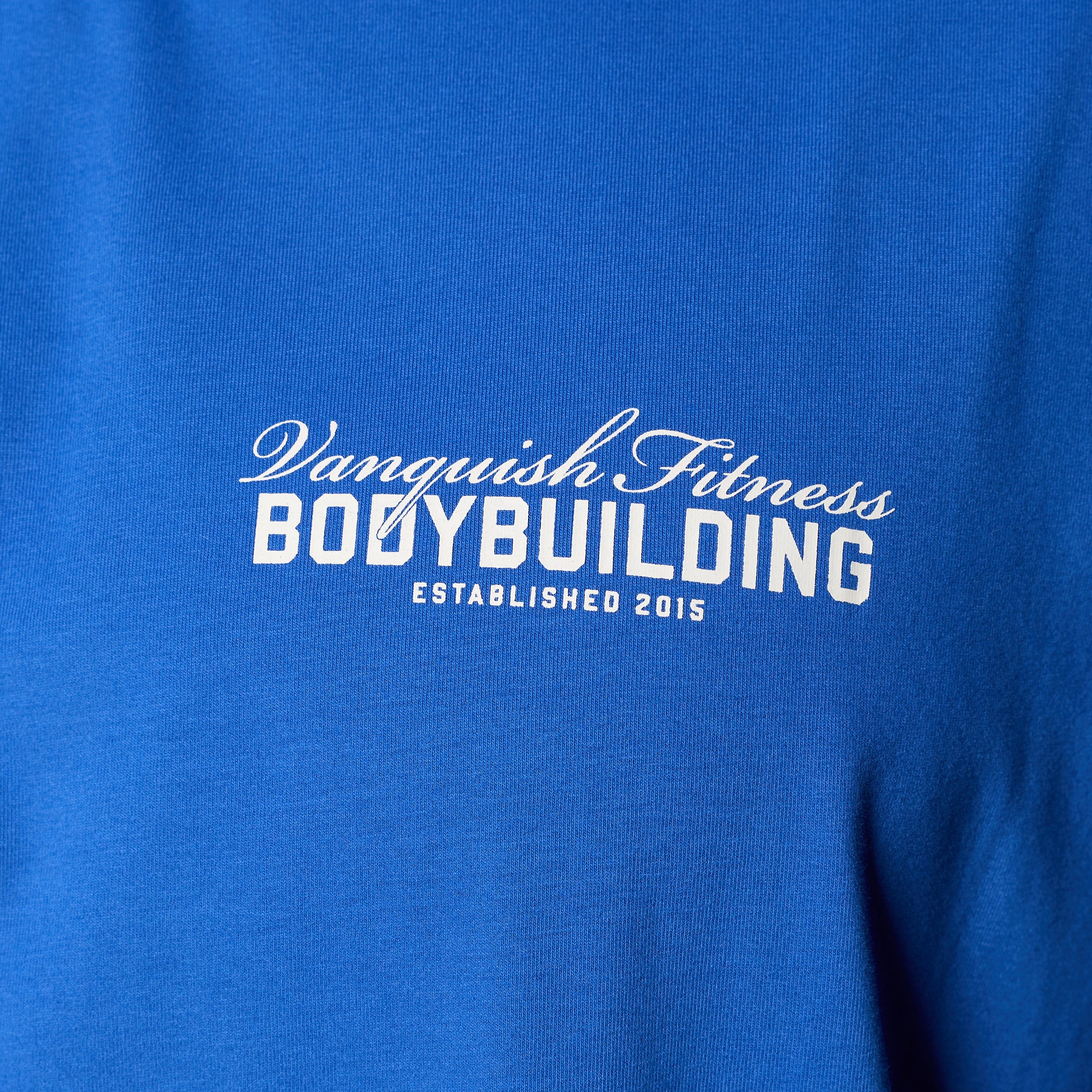 Vanquish Bodybuilding Cobalt Blue Oversized Boxy T Shirt - Image 3