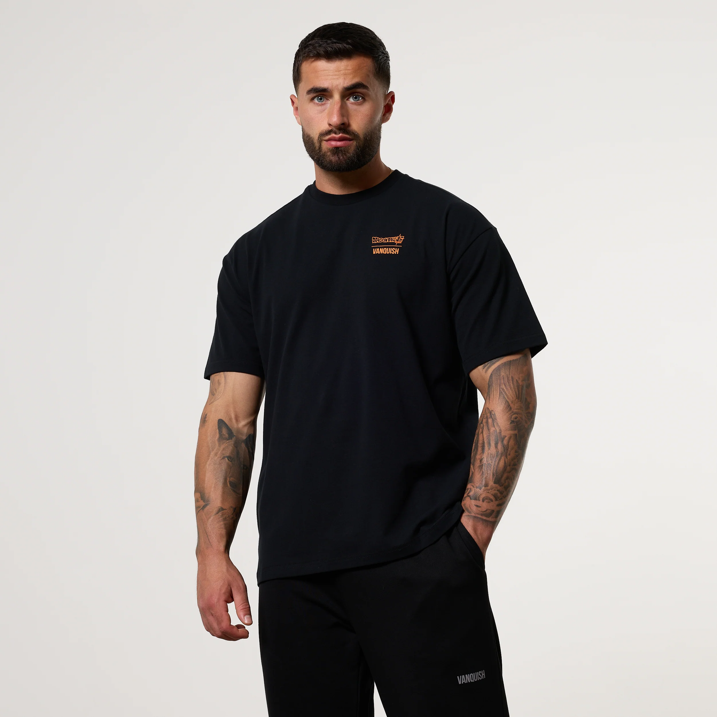 Vanquish DBS Gohan Black Oversized T-Shirt - Image 4