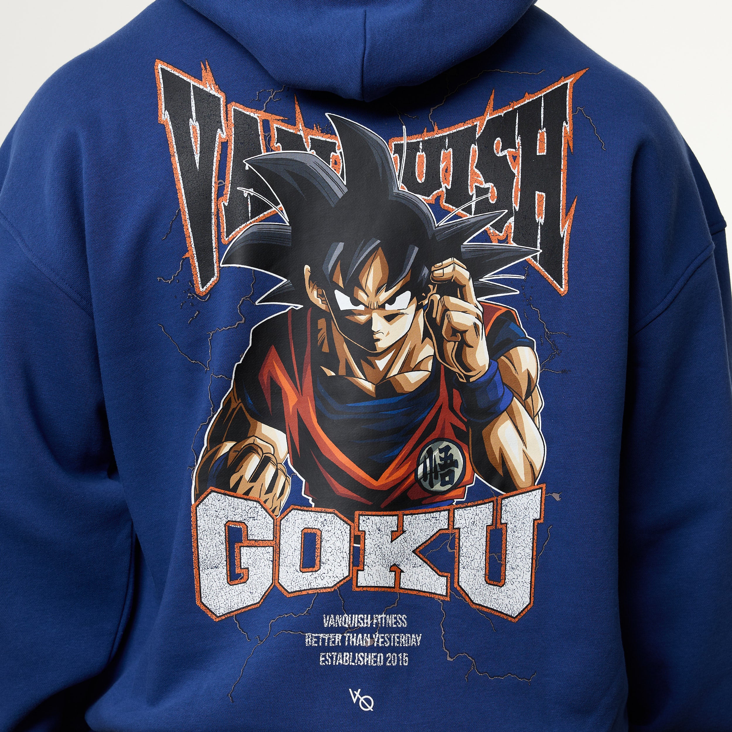 Vanquish DBS Goku Navy Hoodie - Image 3