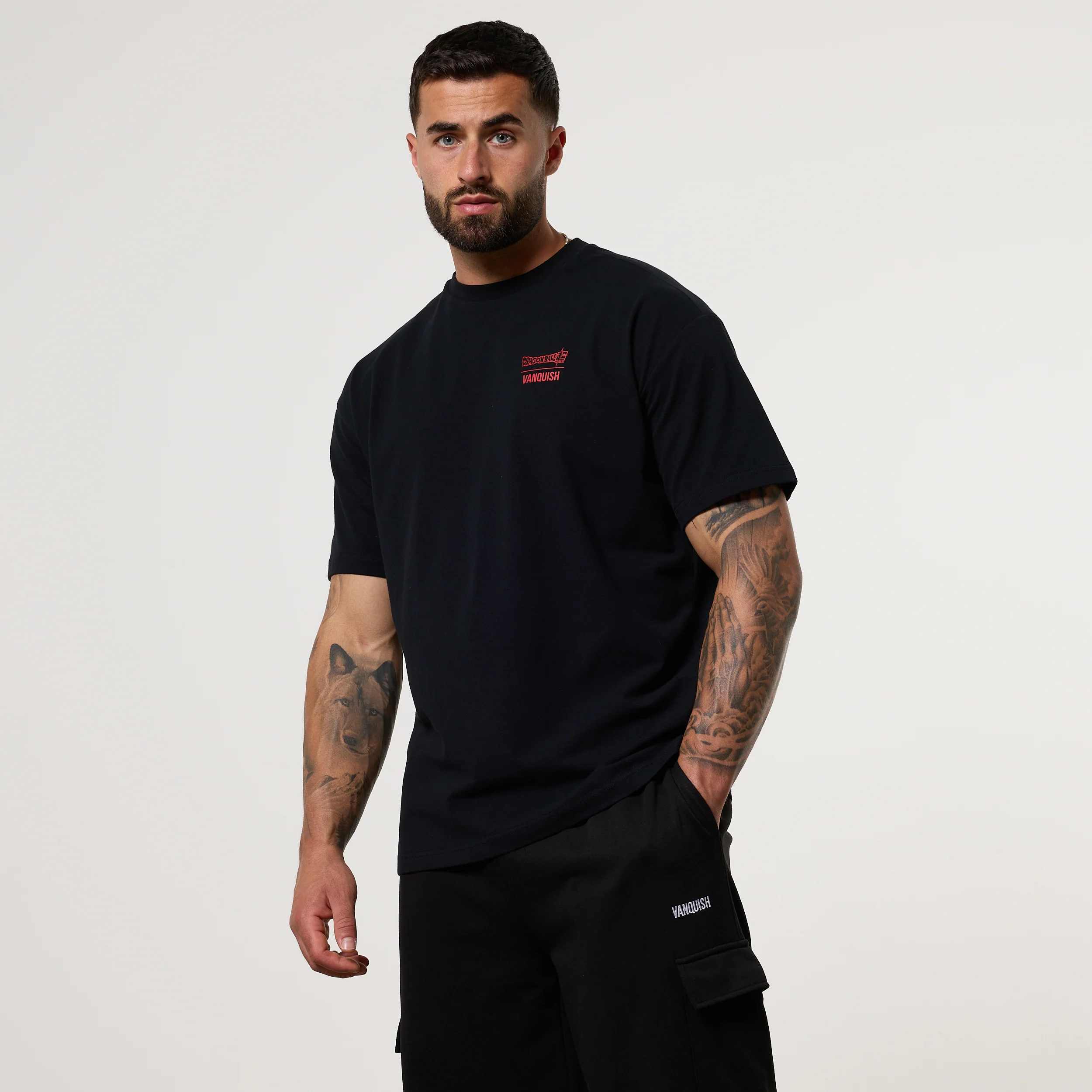 Vanquish DBS Trunks Black Oversized T-Shirt - Image 5