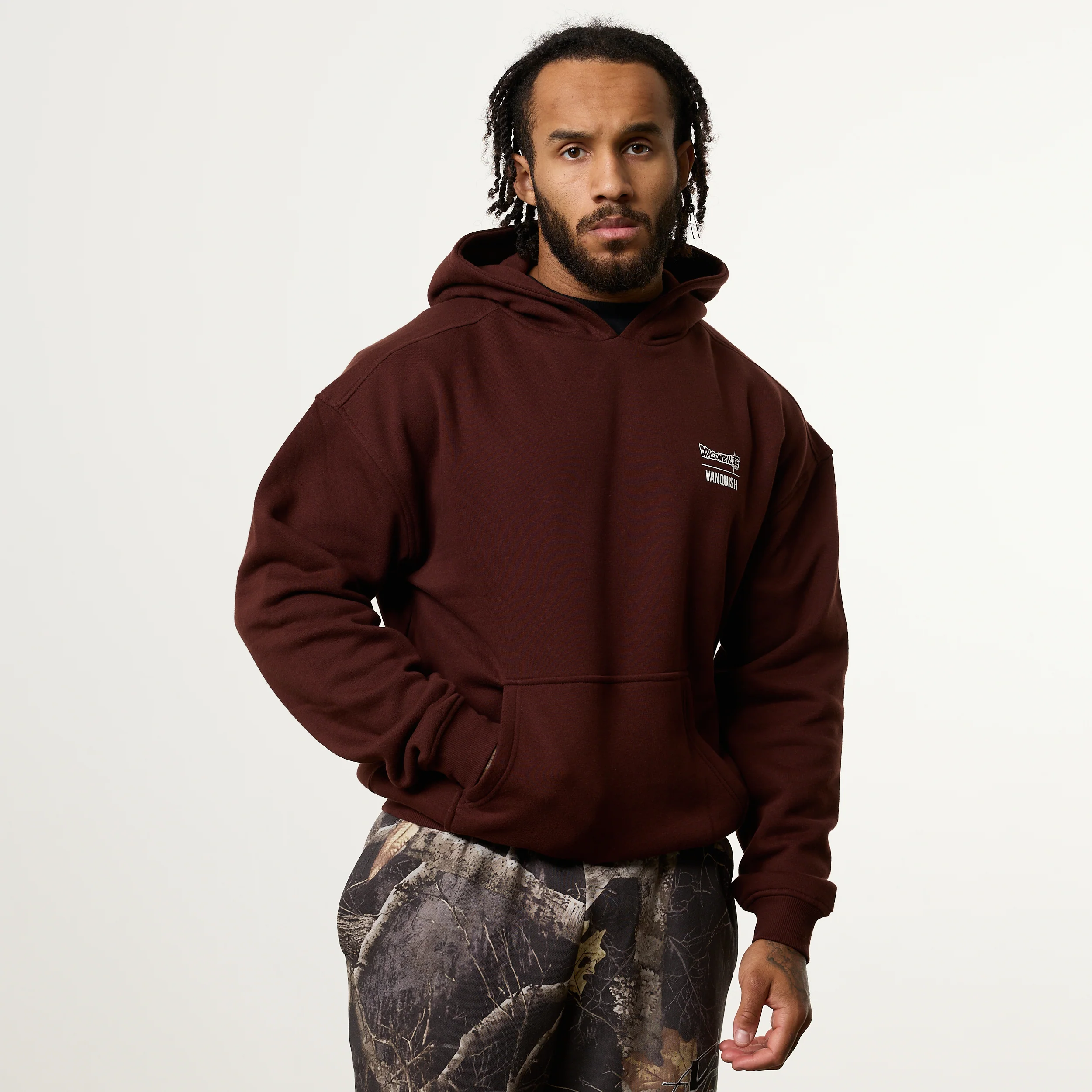 Vanquish DBS Trunks Brown Hoodie - Image 3