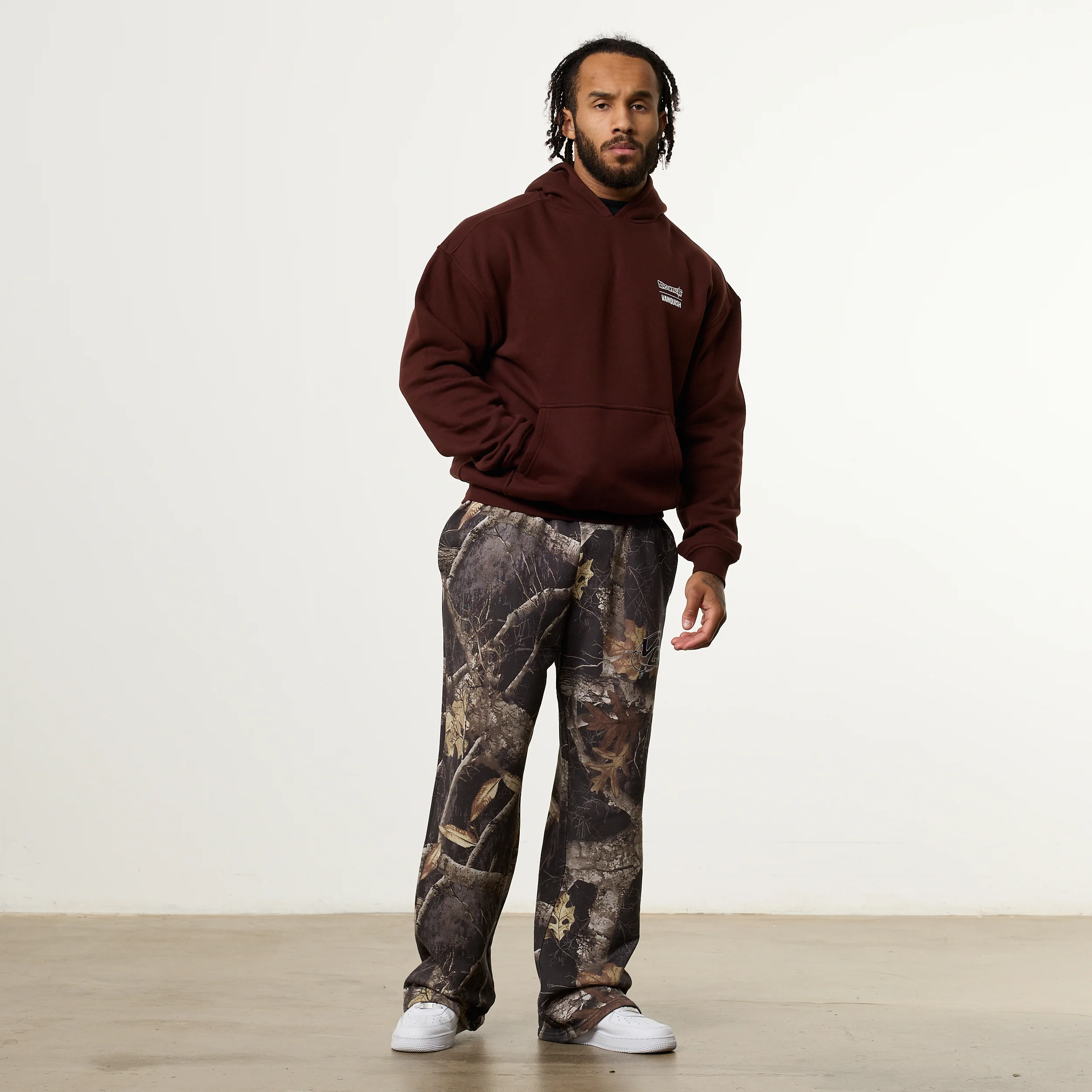 Vanquish DBS Trunks Brown Hoodie - Image 4
