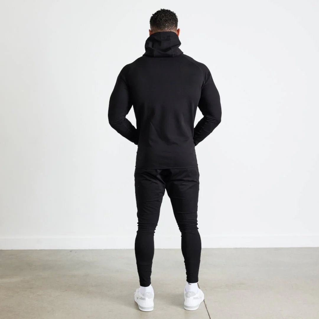 Vanquish Eclipse V2 Black Full Zip Front Hoodie - Image 4