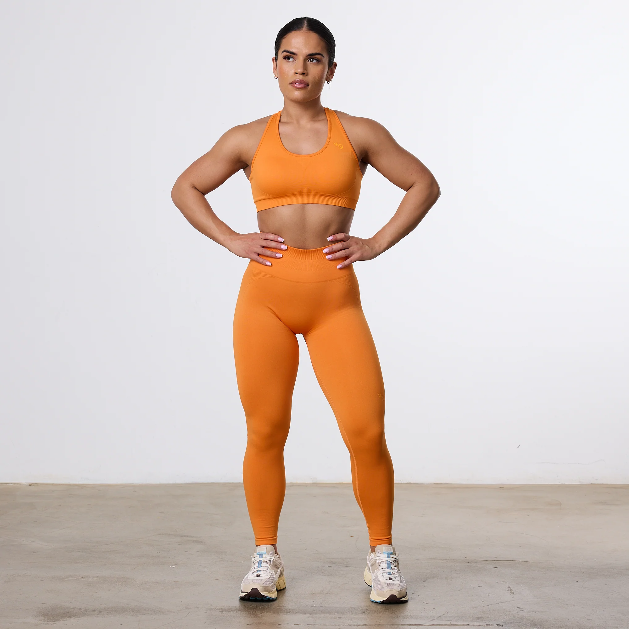 Vanquish Elevate Seamless Orange Support Bra - Image 2
