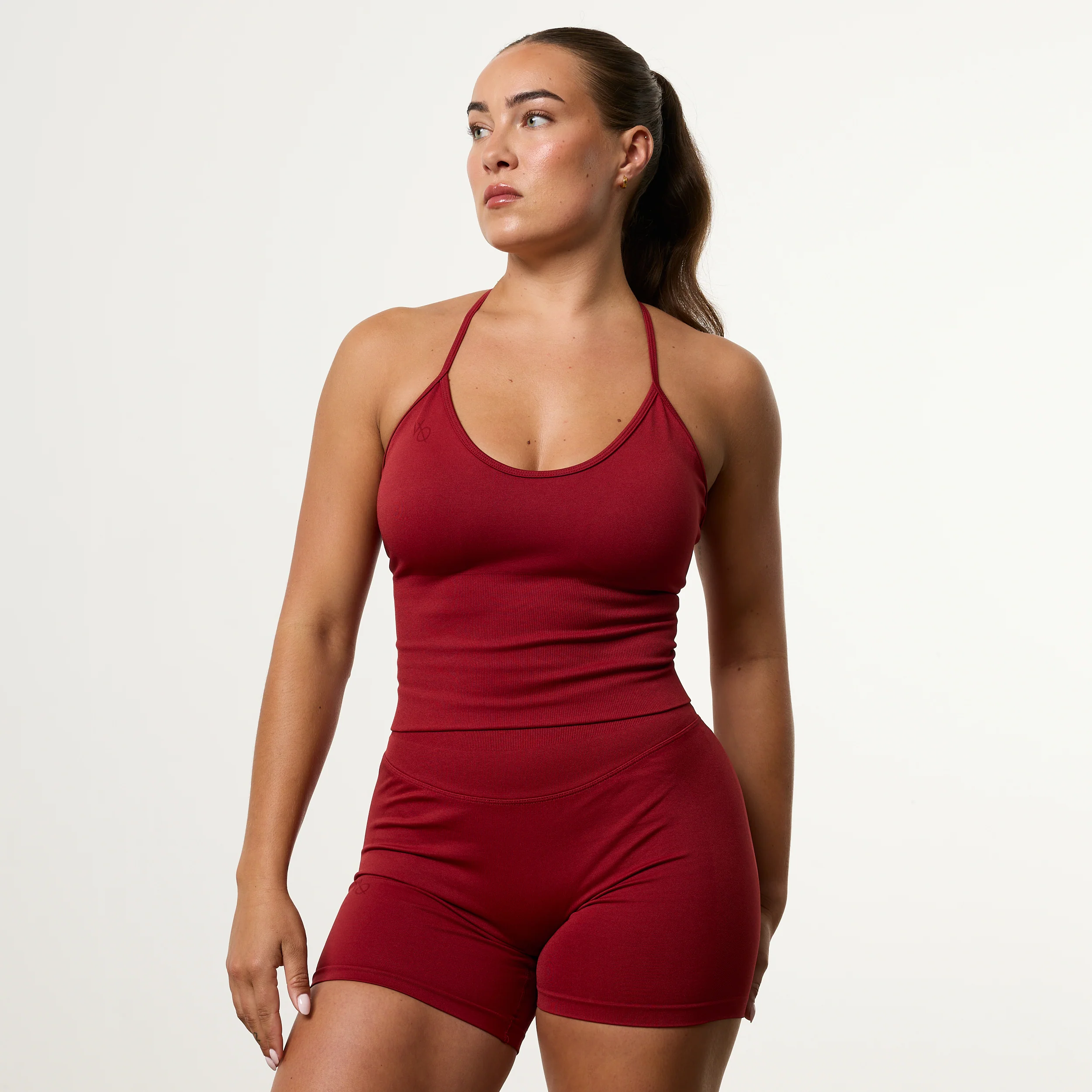 Vanquish Elevate V2 Scarlet Red Seamless T Strap Top - Image 9
