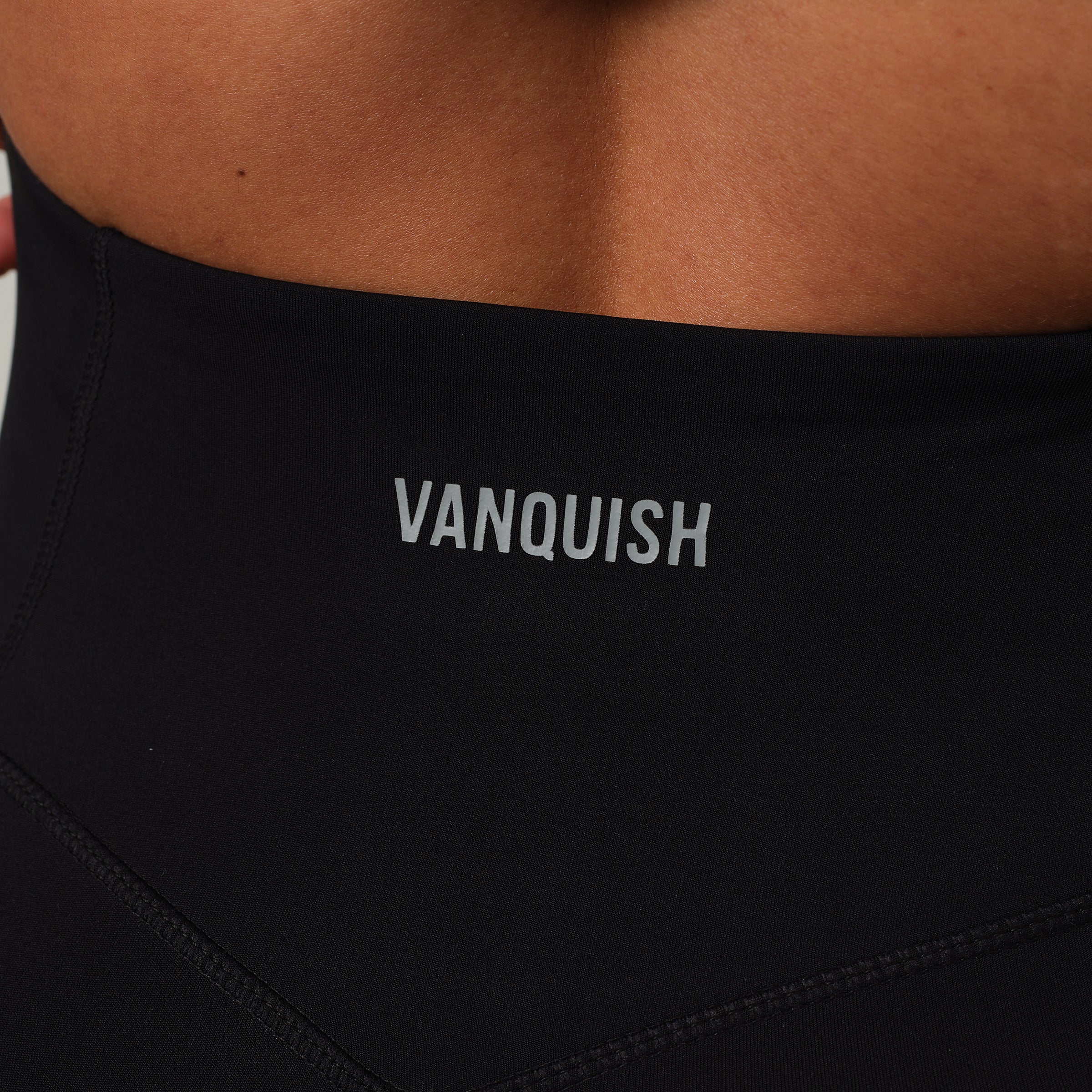 VANQUISH ENHANCE BLACK HIGH-WAIST LEGGING - Image 5