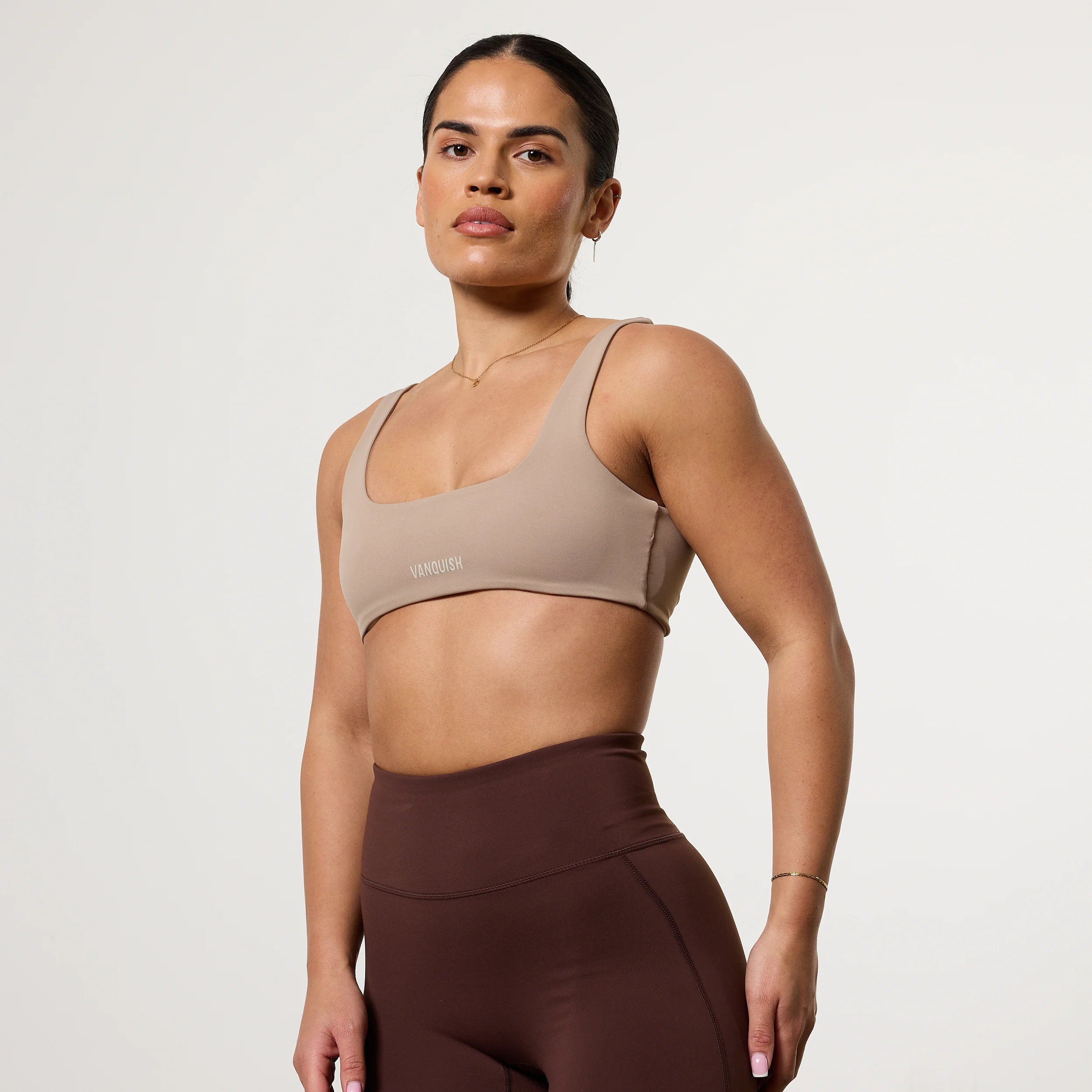 VANQUISH ENHANCE LATTE TWIST FRONT BRA - Image 2