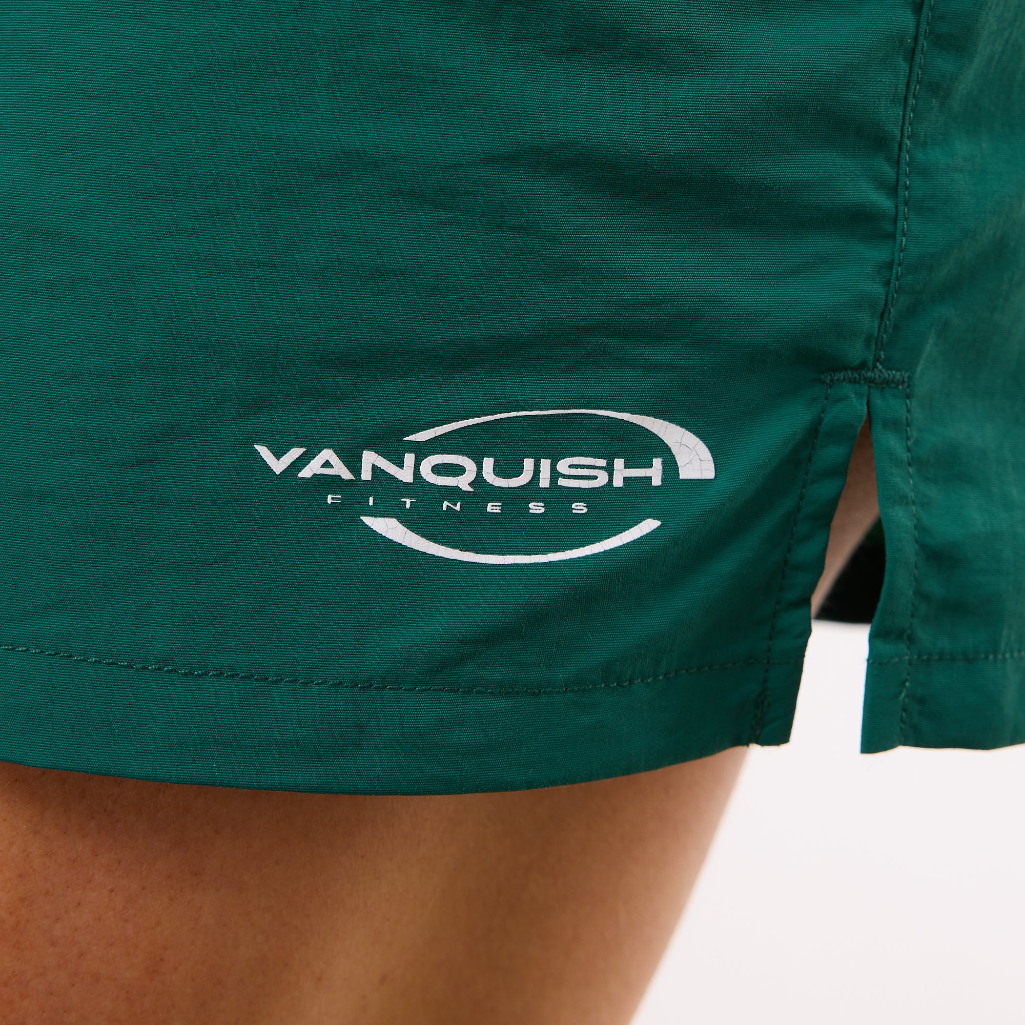 Vanquish Enhance Forest Green Track Shorts - Image 6