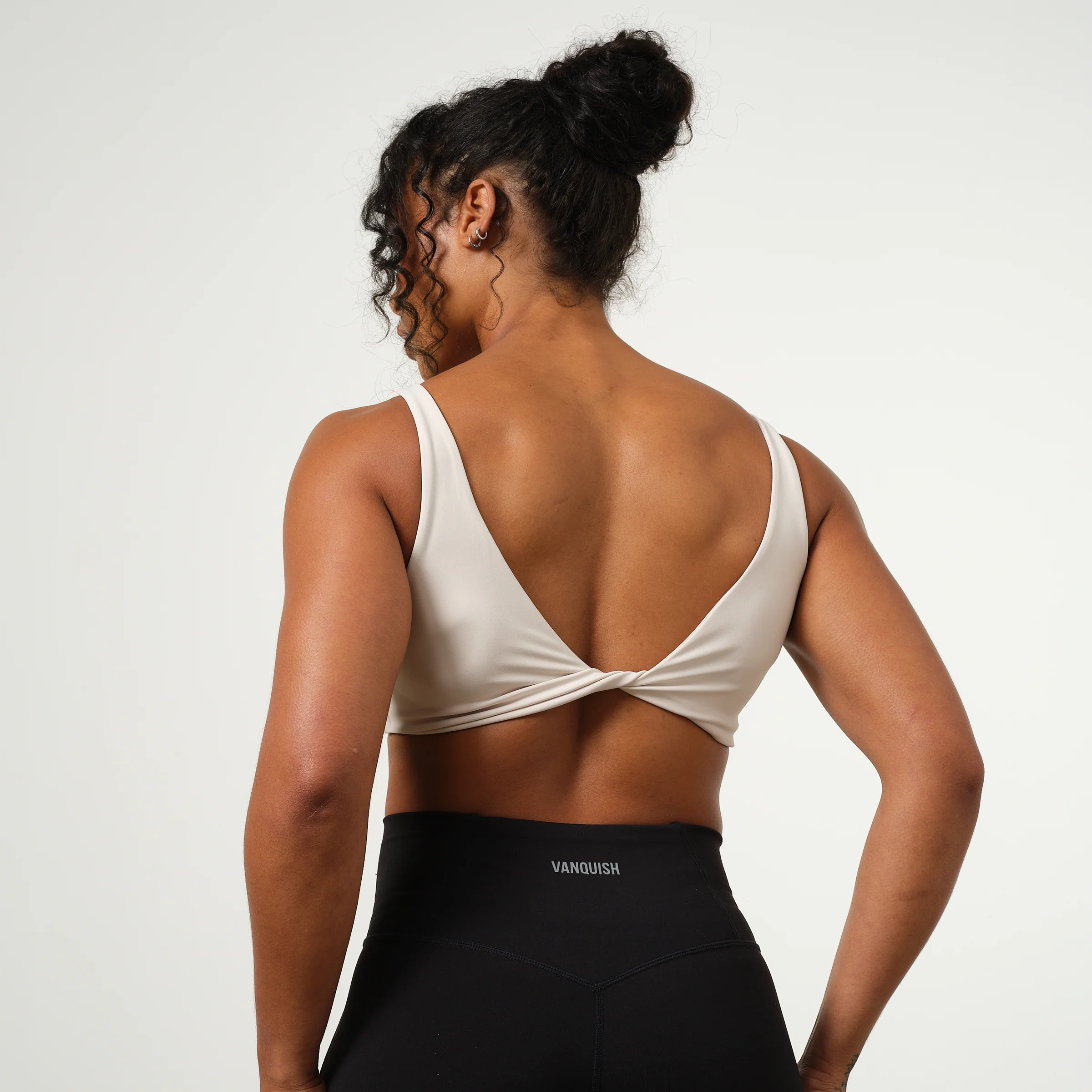 VANQUISH ENHANCE NUDE TWIST FRONT BRA - Image 2