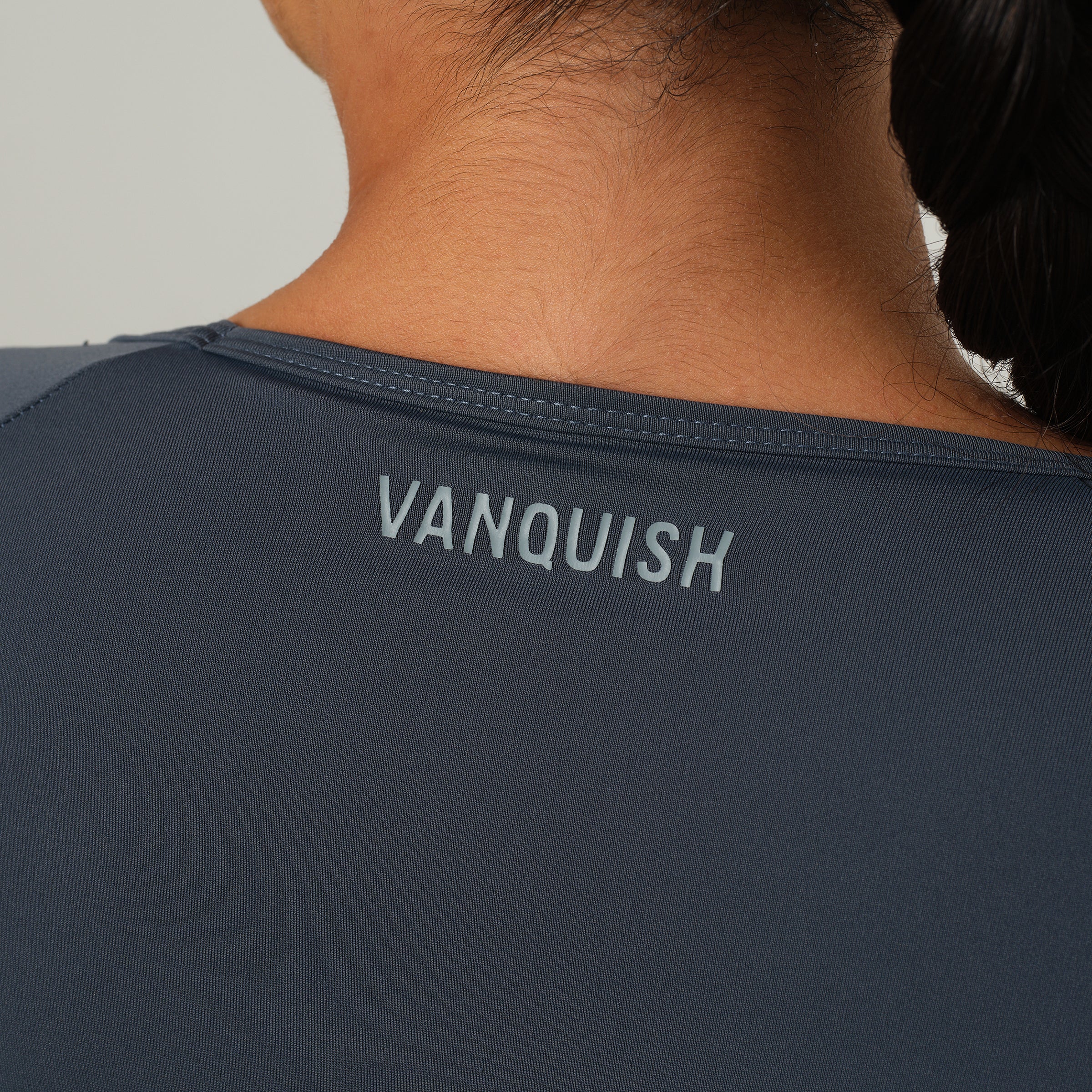 VANQUISH ENHANCE STEEL BLUE LONG SLEEVE SHRUG - Image 4