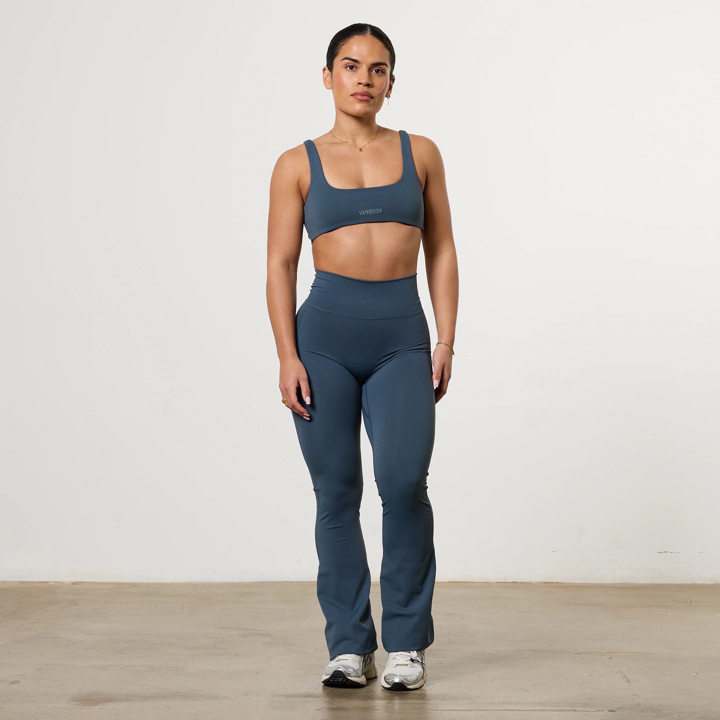 VANQUISH ENHANCE STEEL BLUE TWIST FRONT BRA - Image 6