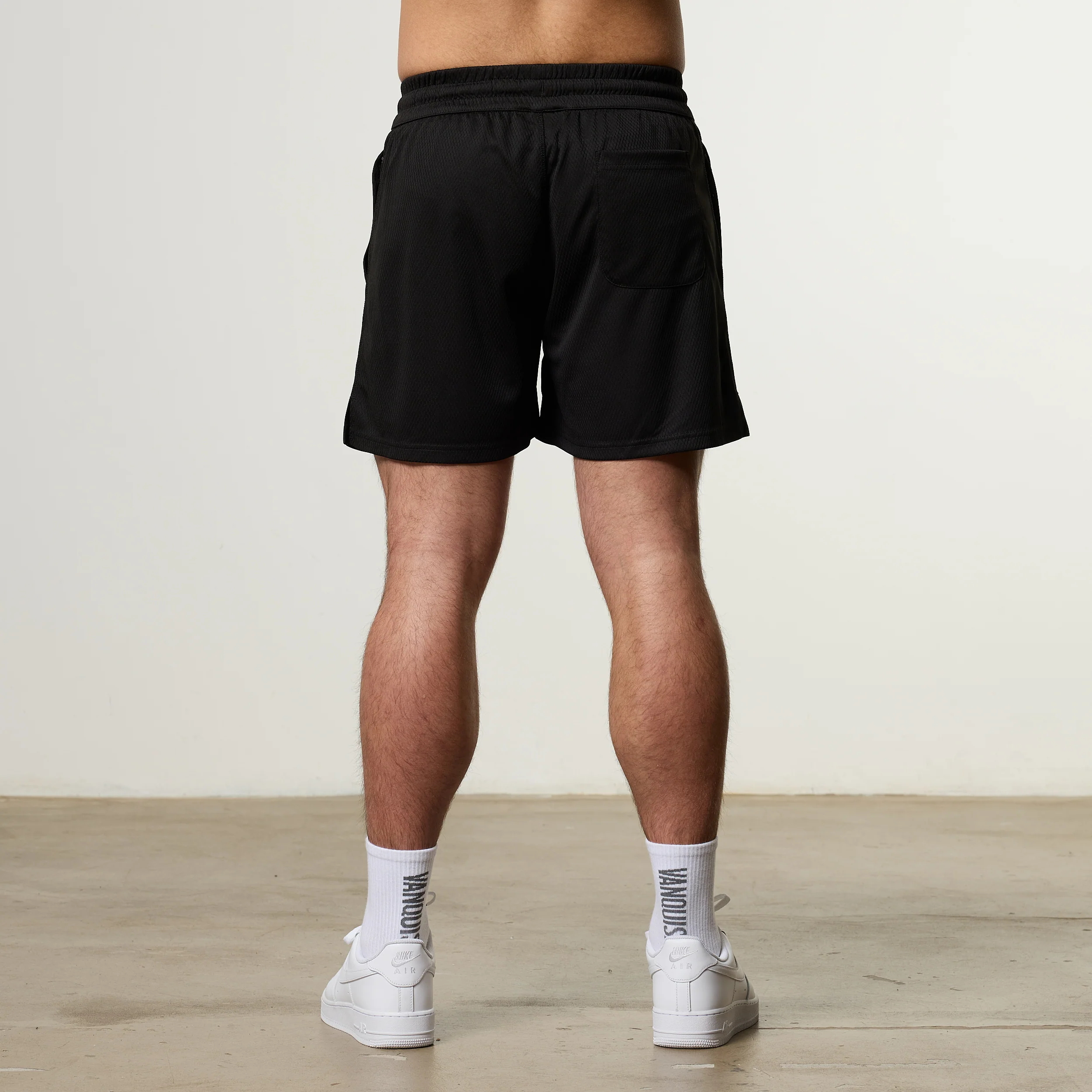 Vanquish Essential V2 Black Mesh Shorts - Image 3