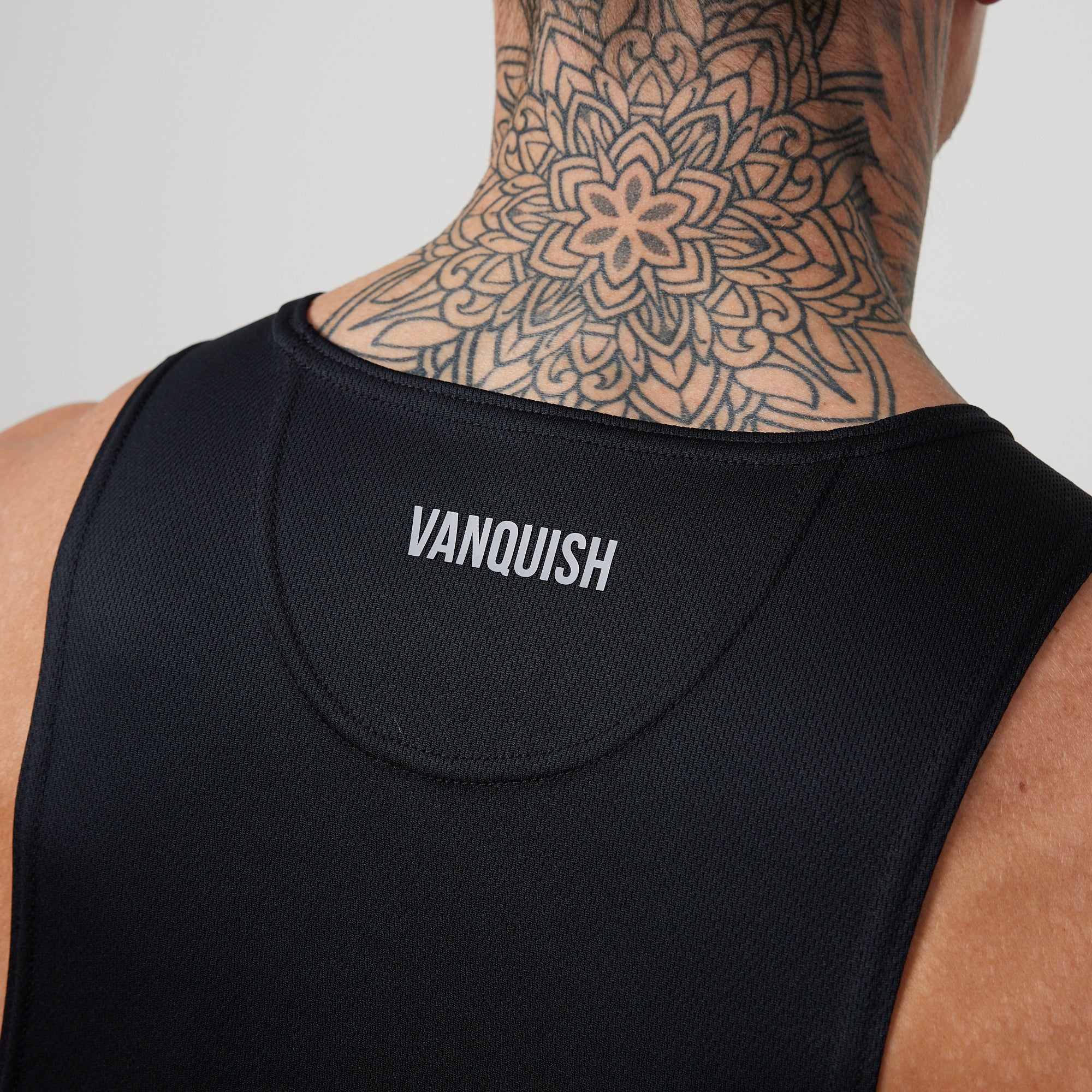 Vanquish Essential Black Performance Tank Top - Image 5