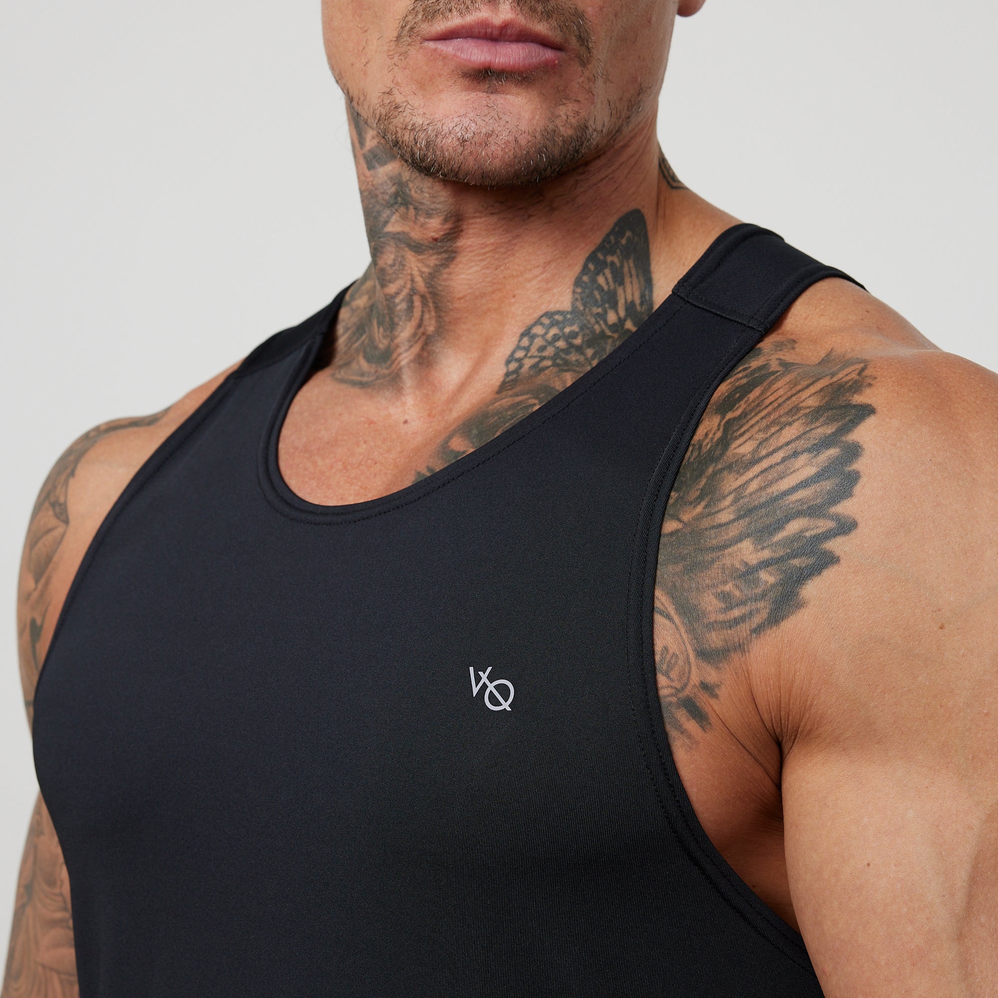 Vanquish Essential Black Performance Tank Top - Image 6