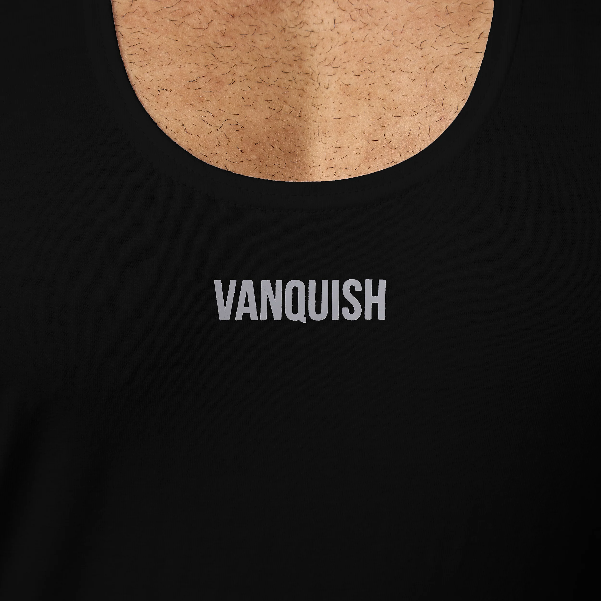 Vanquish Essential V2 Black Stringer Vest - Image 4