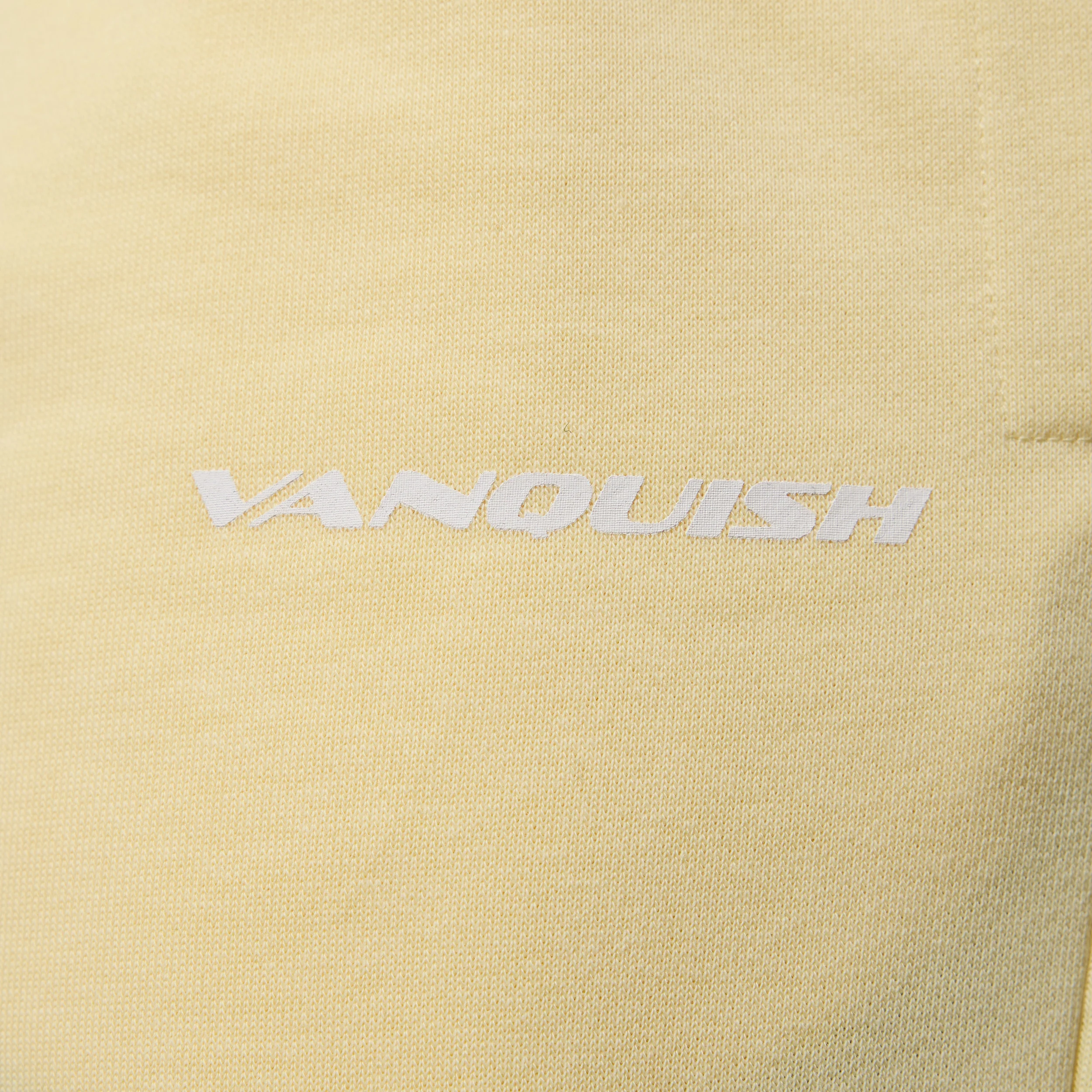 Vanquish Essential Butter Yellow Straight Leg Sweatpants - Image 3