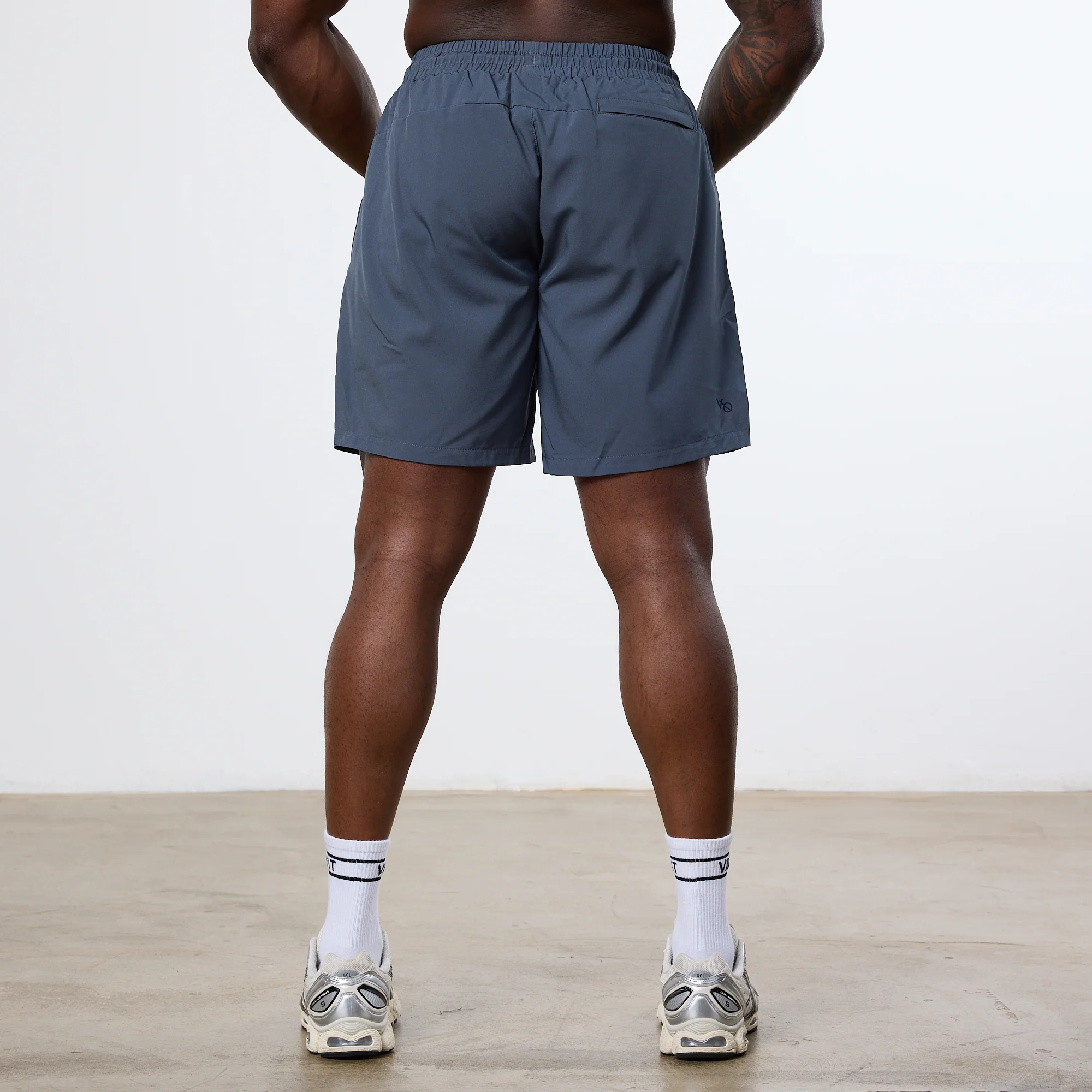 Vanquish Essential Denim Blue 7" Performance Shorts - Image 5