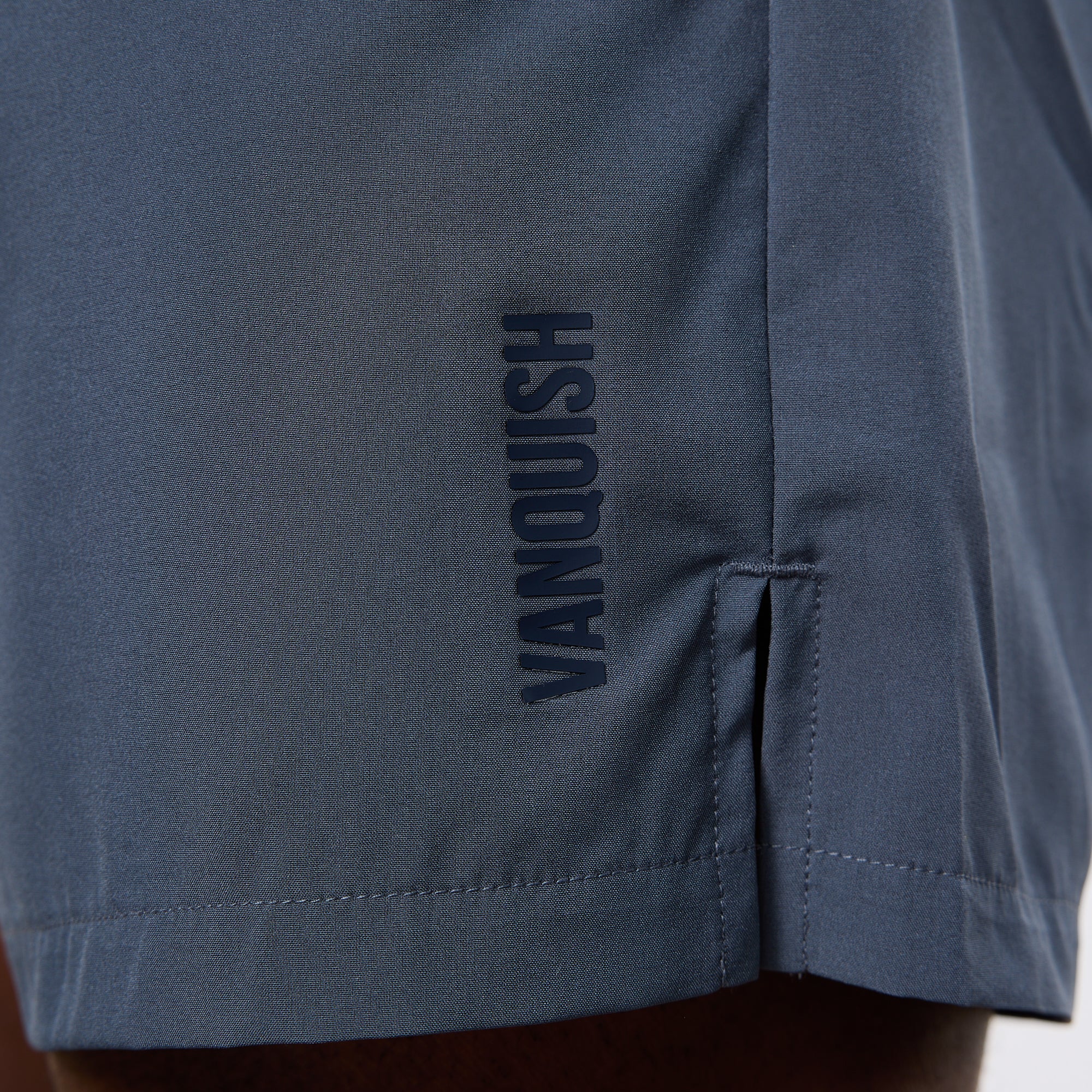 Vanquish Essential Denim Blue 7" Performance Shorts - Image 6