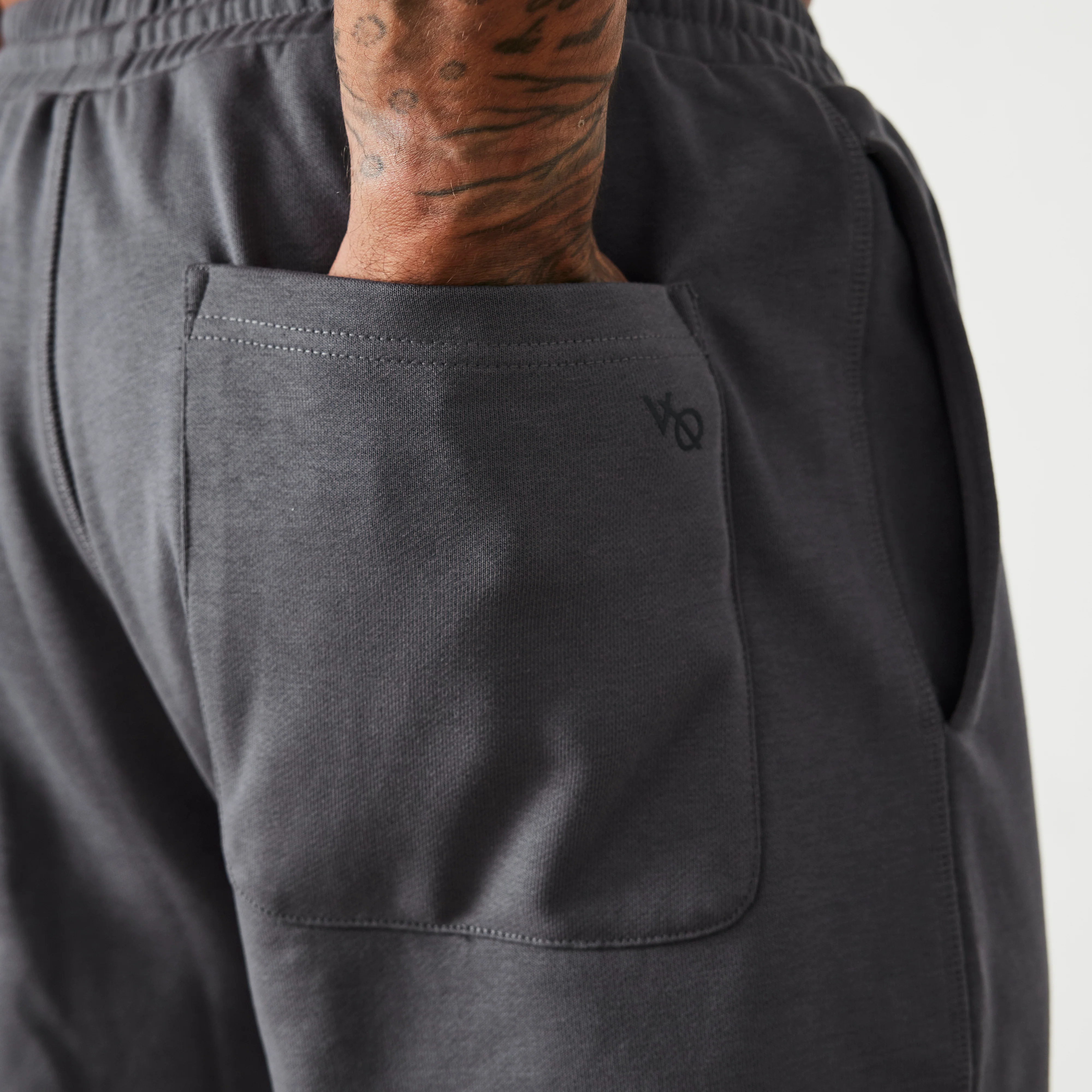 Vanquish Essential Denim Blue Oversized Sweatpants - Image 4