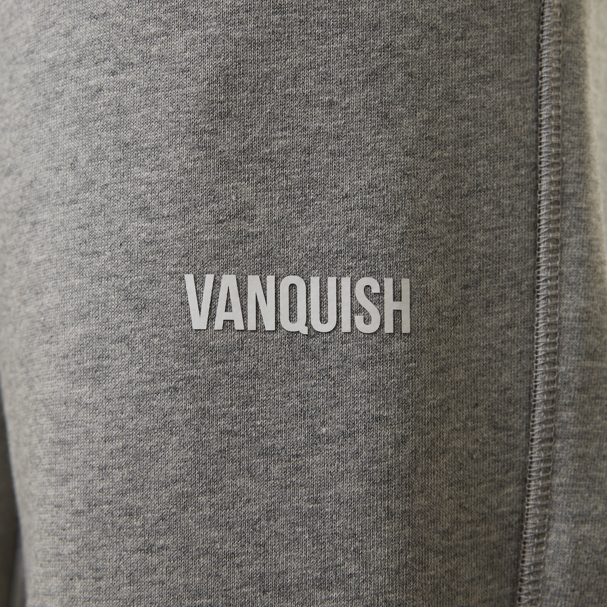 Vanquish Essential Grey Melange Oversized Sweatpants - Image 3