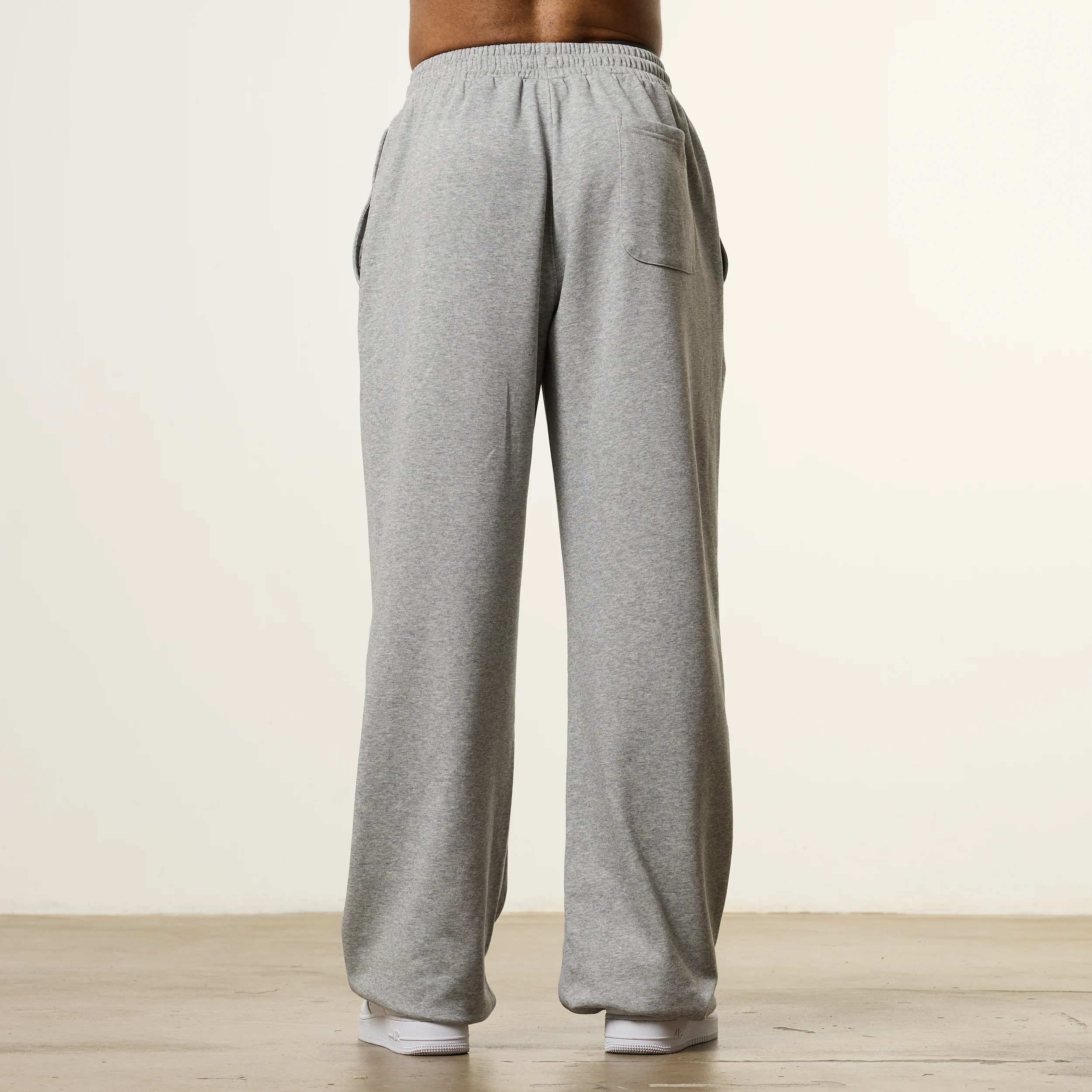 Vanquish Essential V2 Grey Melange Straight Leg Sweatpants - Image 5
