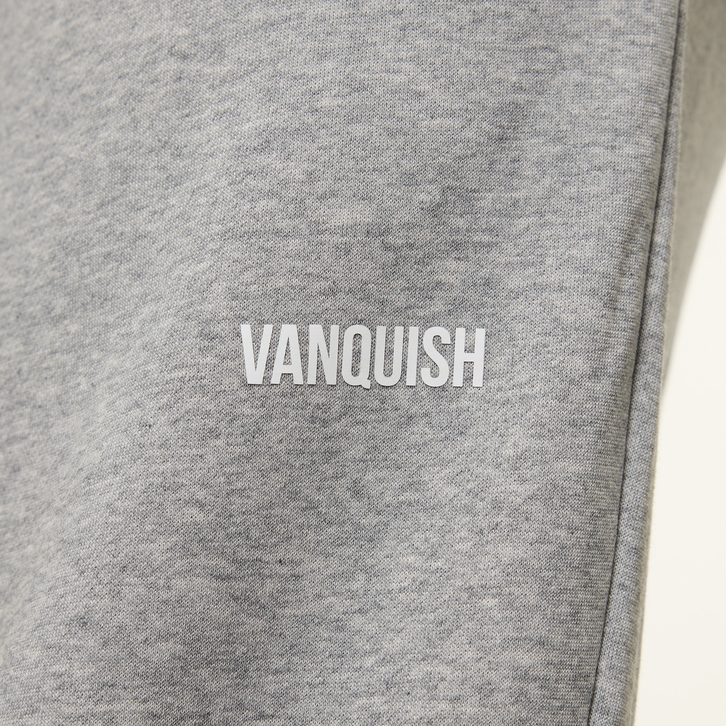 Vanquish Essential V2 Grey Melange Straight Leg Sweatpants - Image 6