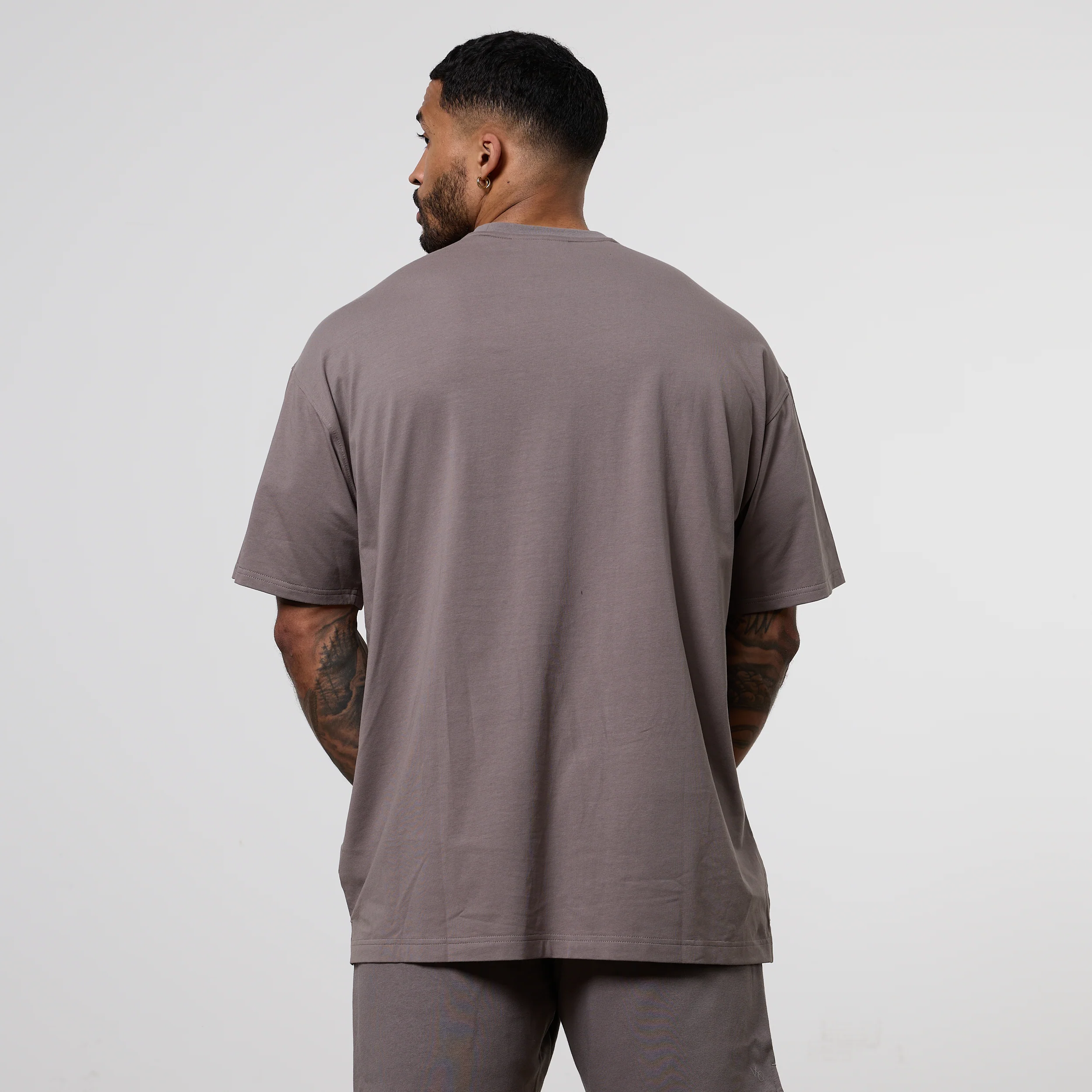 Vanquish Essential Mushroom Oversized T Shirt - Image 4