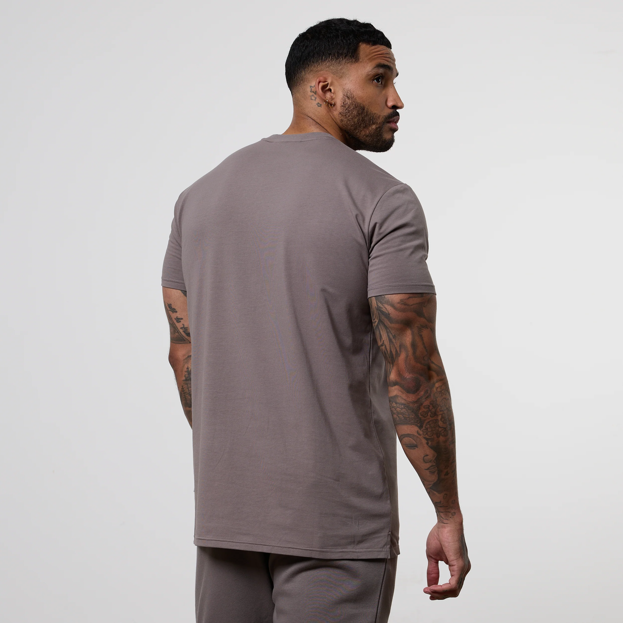 Vanquish Essential Mushroom Slim Fit Short Sleeve T Shirt - Image 4