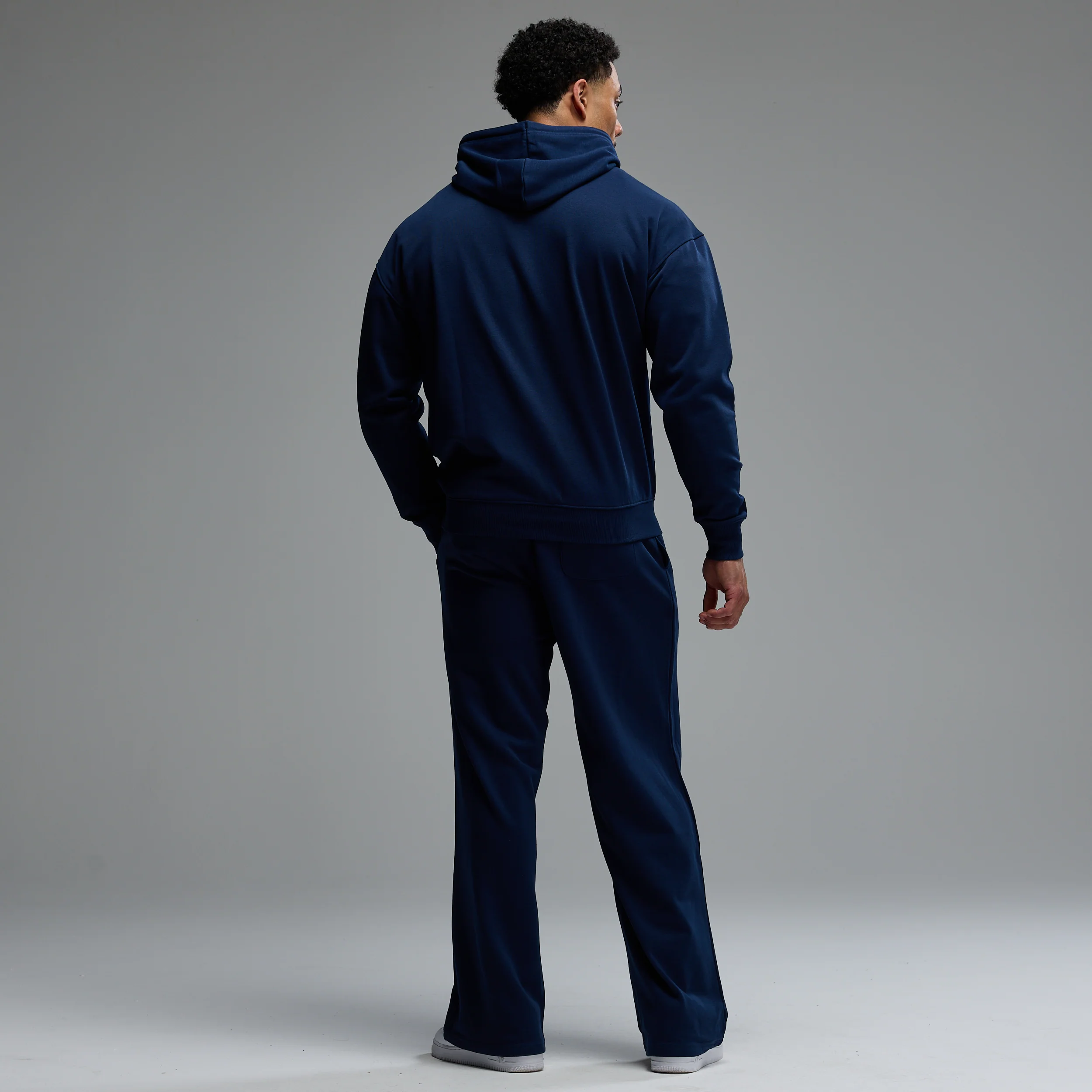 Vanquish Essential Navy Pullover Hoodie - Image 5