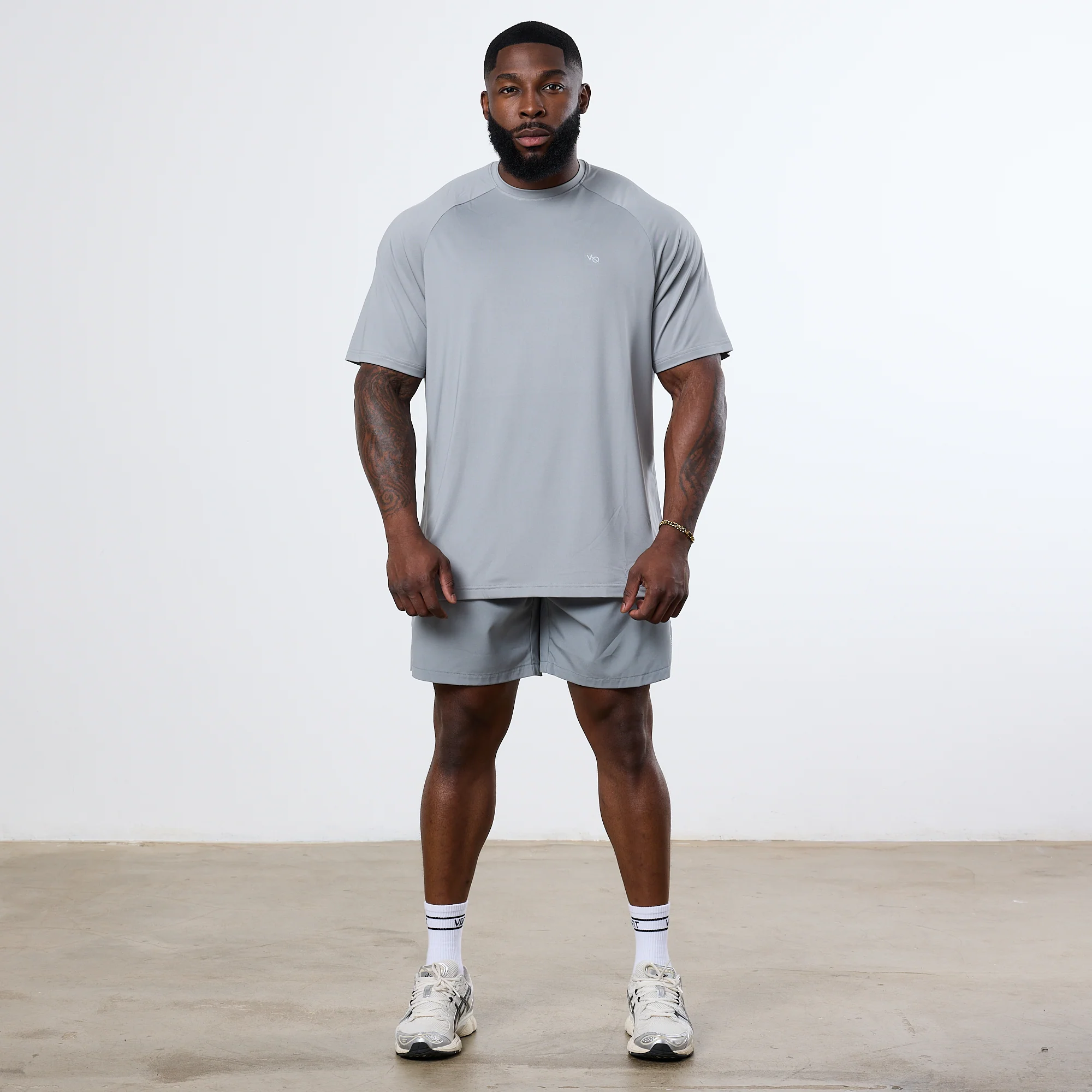 Vanquish Essential Steel Grey 7" Performance Shorts - Image 3