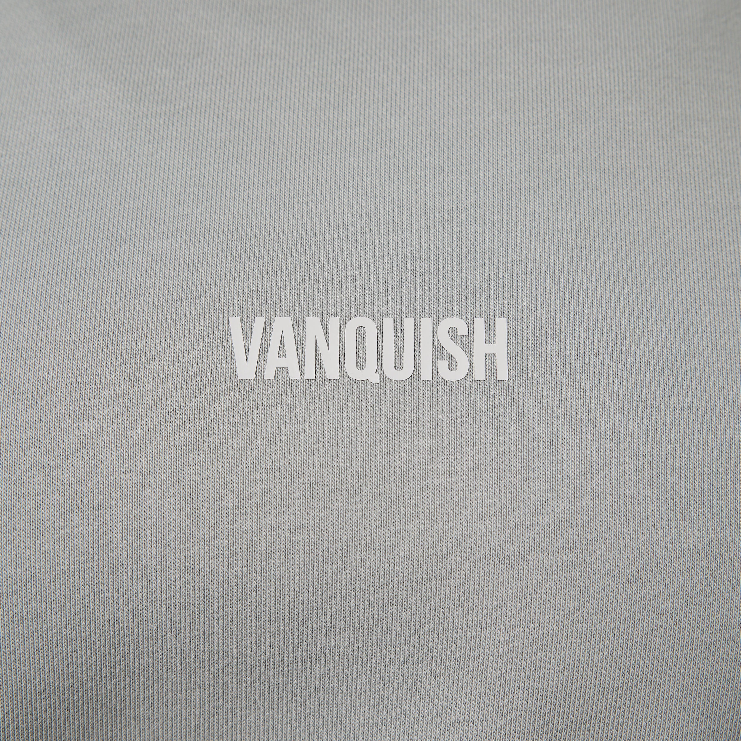 Vanquish Essential V2 Steel Grey Oversized Boxy Sweatshirt - Image 6