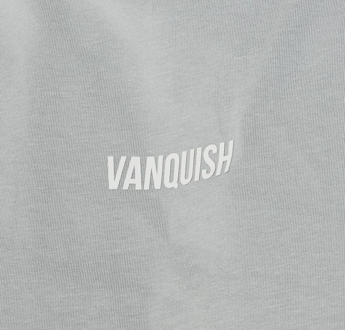 Vanquish Essential Steel Grey Oversized Sleeveless T Shirt - Image 2