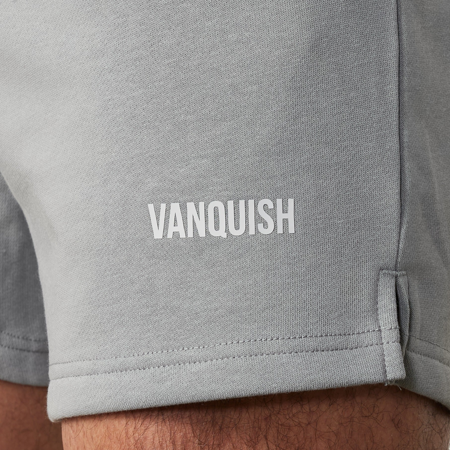 Vanquish Essential Steel Grey Regular Fit Shorts - Image 2