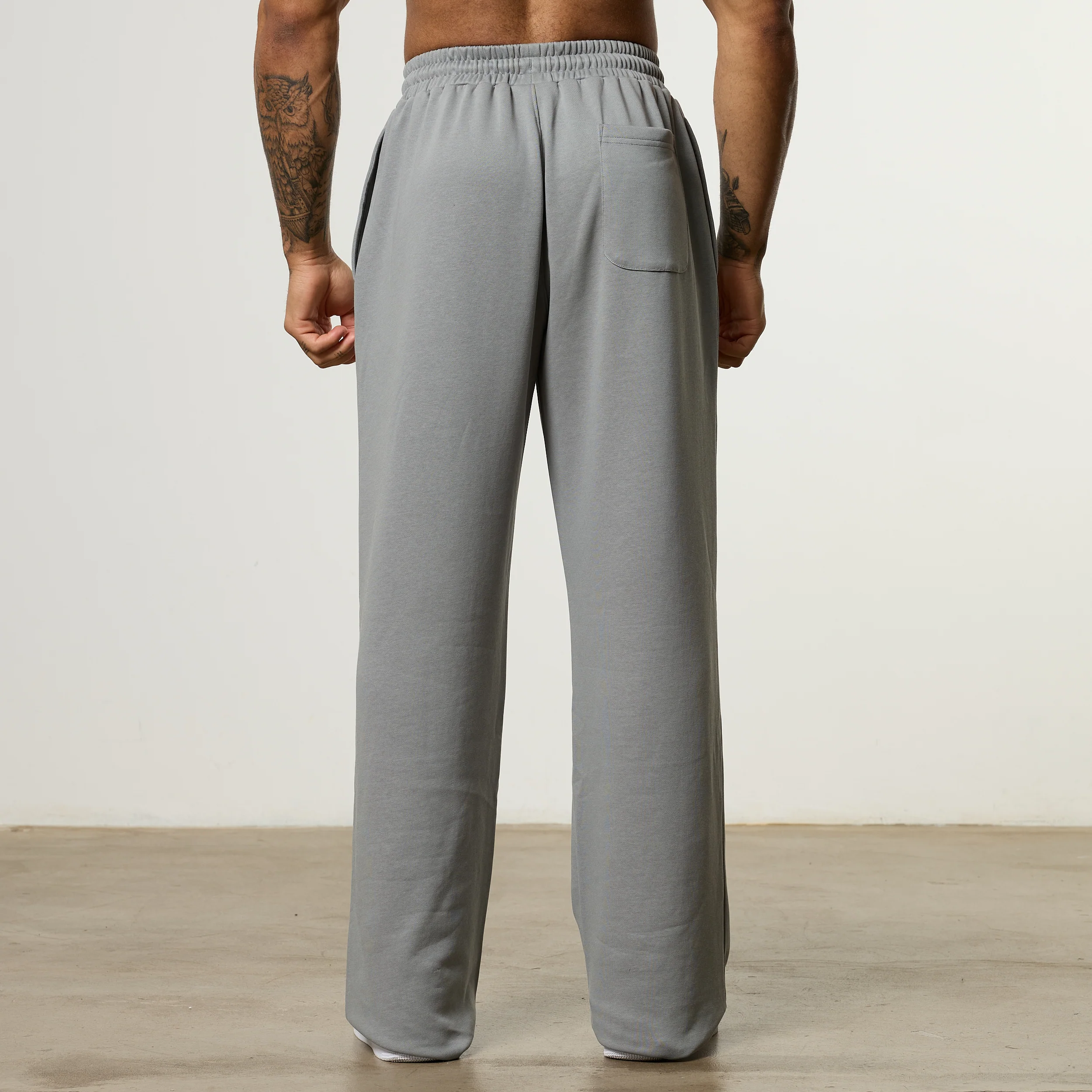 Vanquish Essential V2 Steel Grey Straight Leg Sweatpants - Image 4